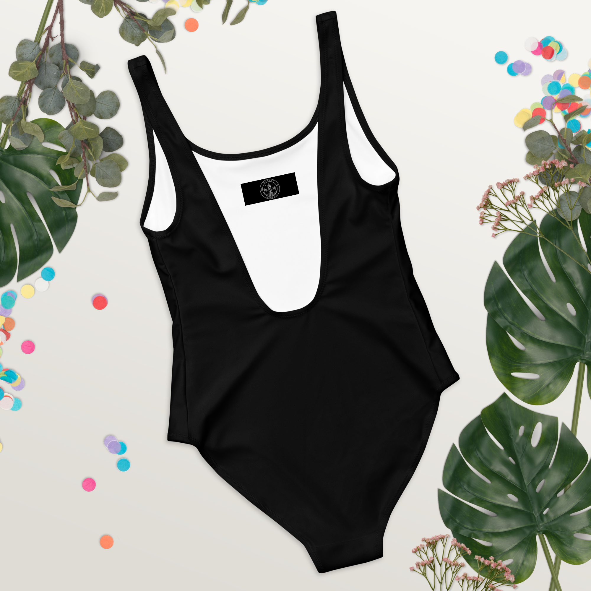 One-Piece Swimsuit - Black