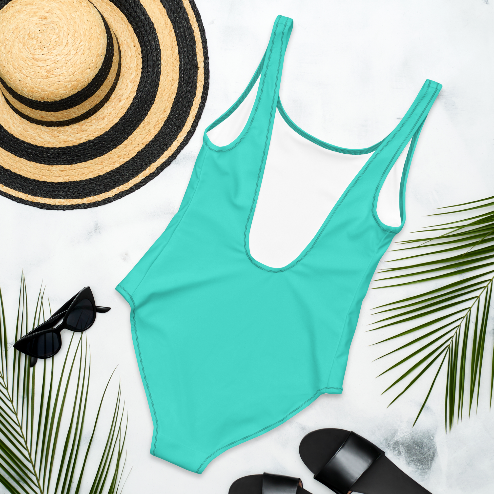 One-Piece Swimsuit - Lagoon Turquoise