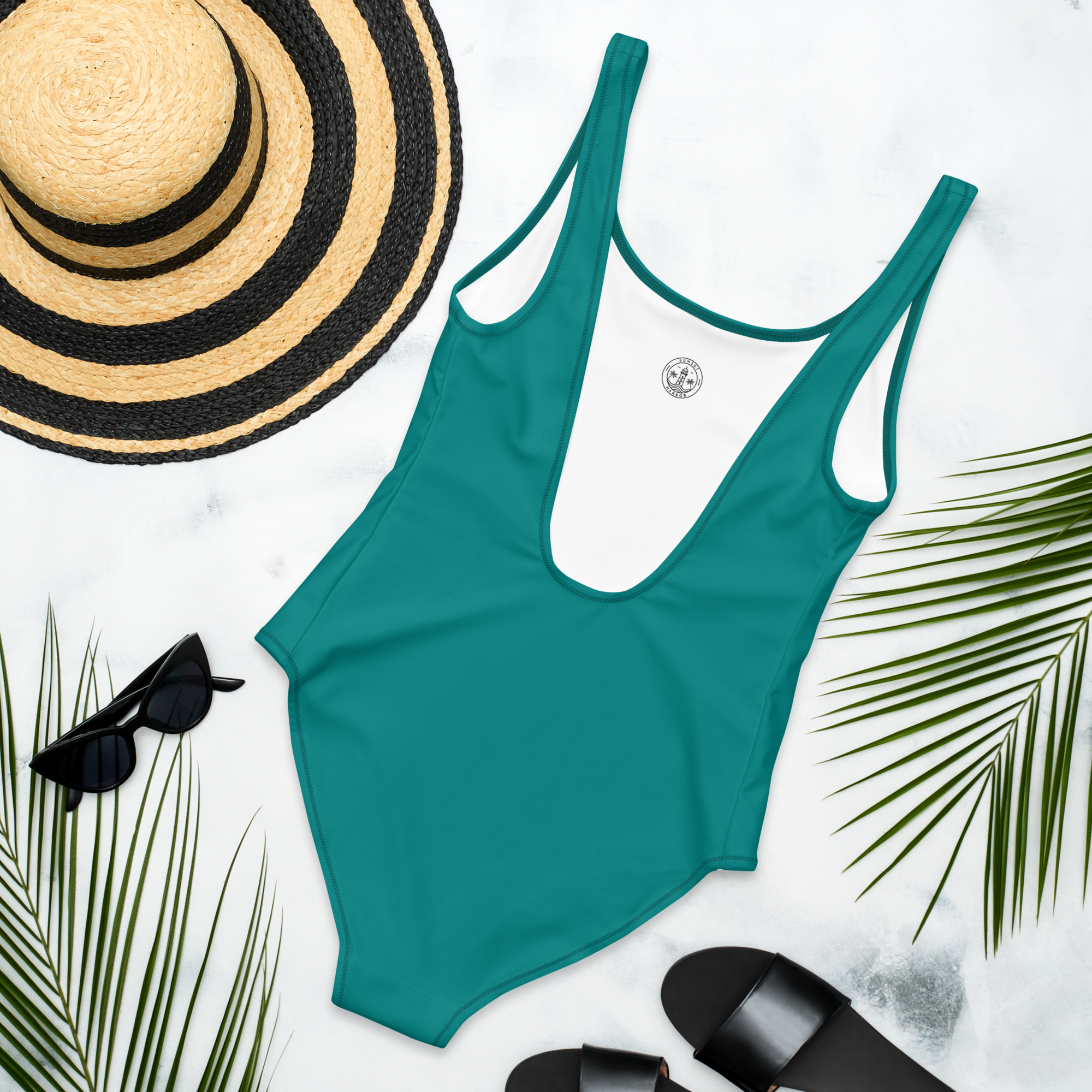 One-Piece Swimsuit - Seaside Teal