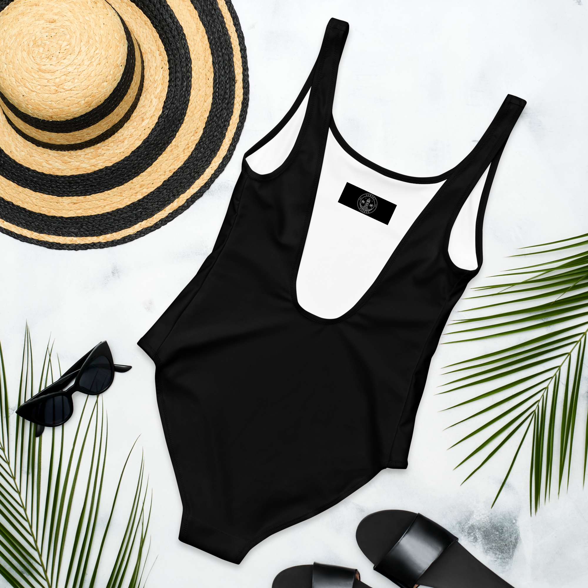 One-Piece Swimsuit - Black