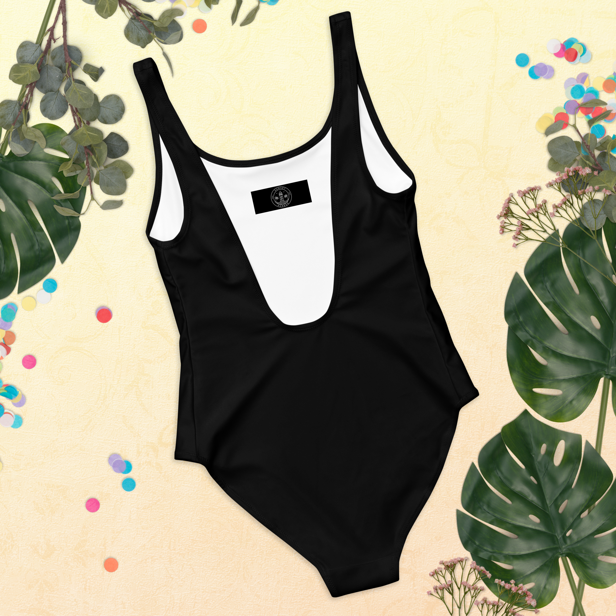 One-Piece Swimsuit - Black