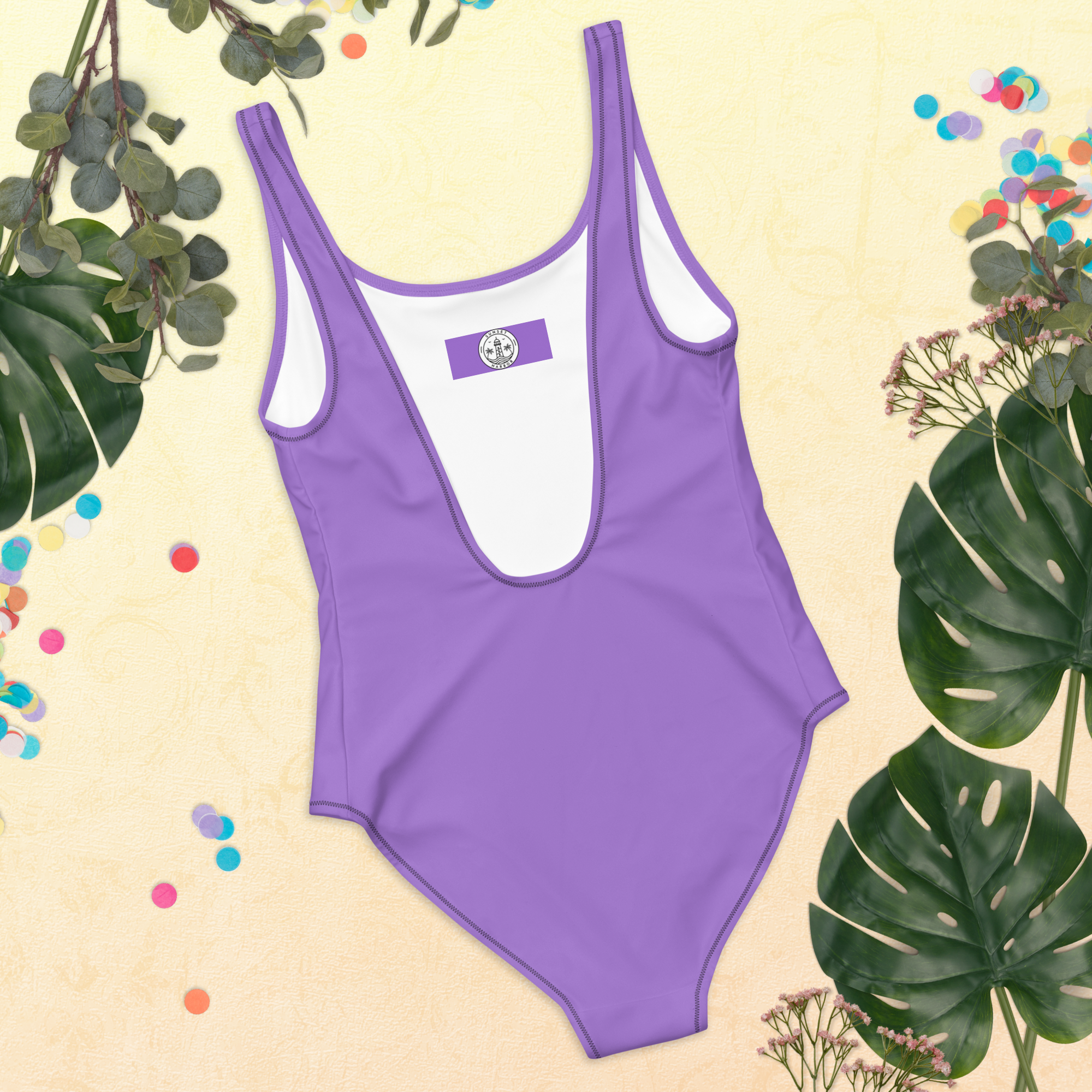 One-Piece Swimsuit - Coastal Purple