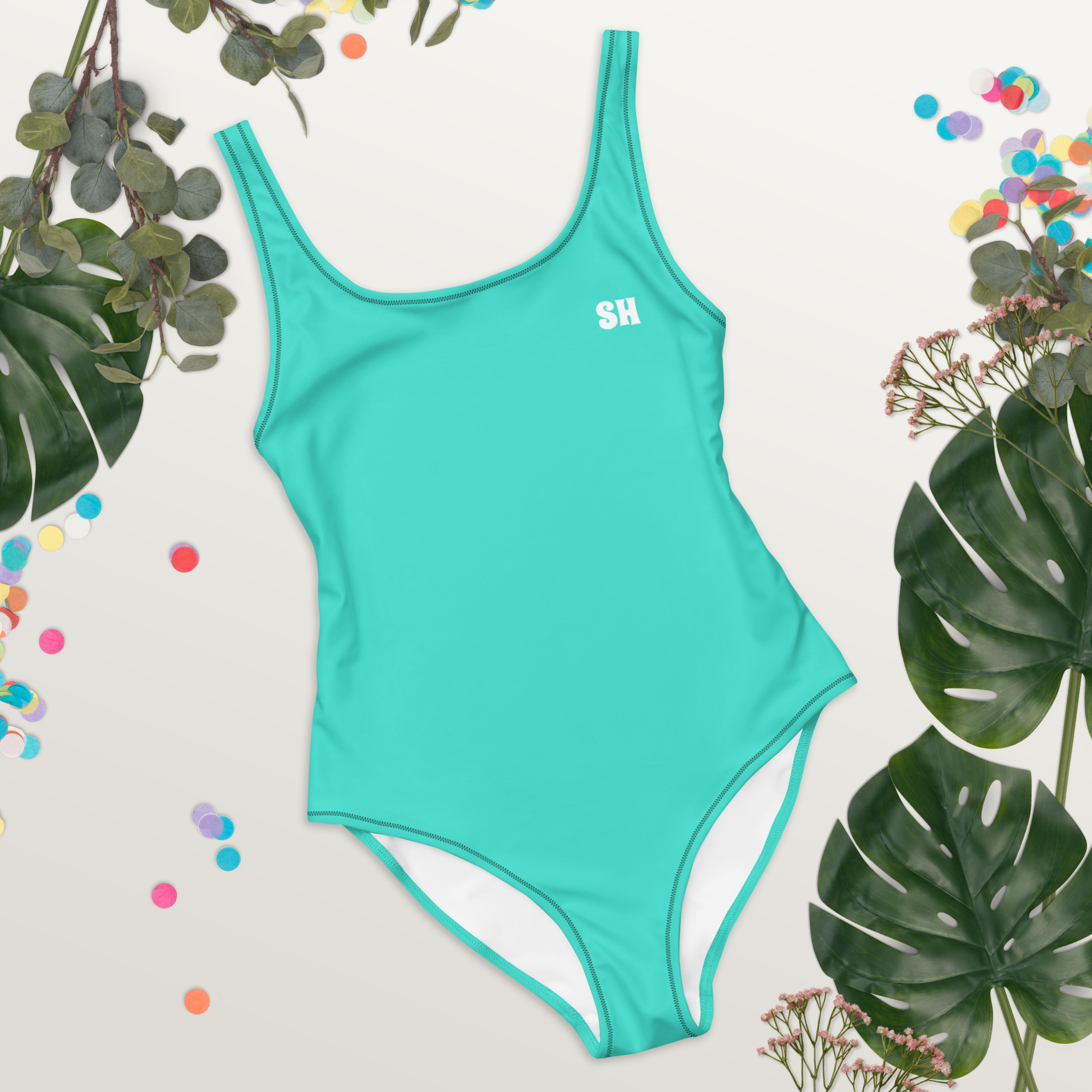 One-Piece Swimsuit - Lagoon Turquoise