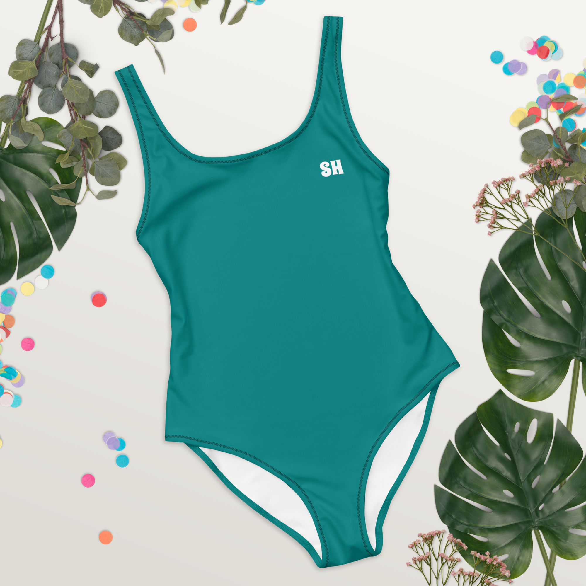 One-Piece Swimsuit - Seaside Teal