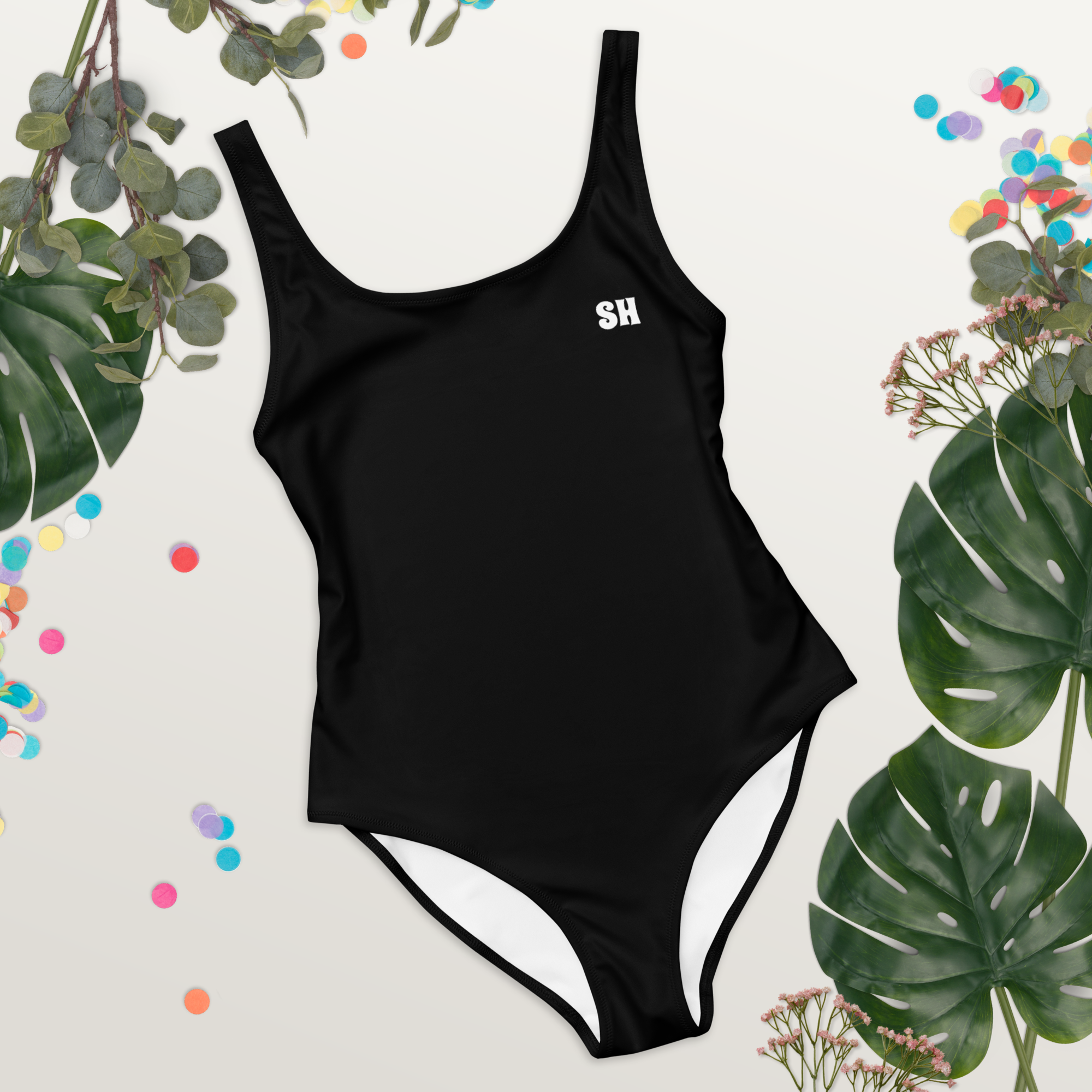 One-Piece Swimsuit - Black