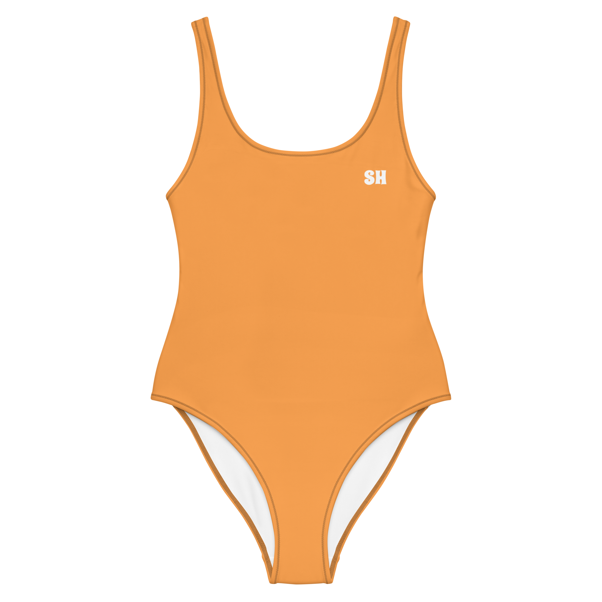 One-Piece Swimsuit - Coastal Orange