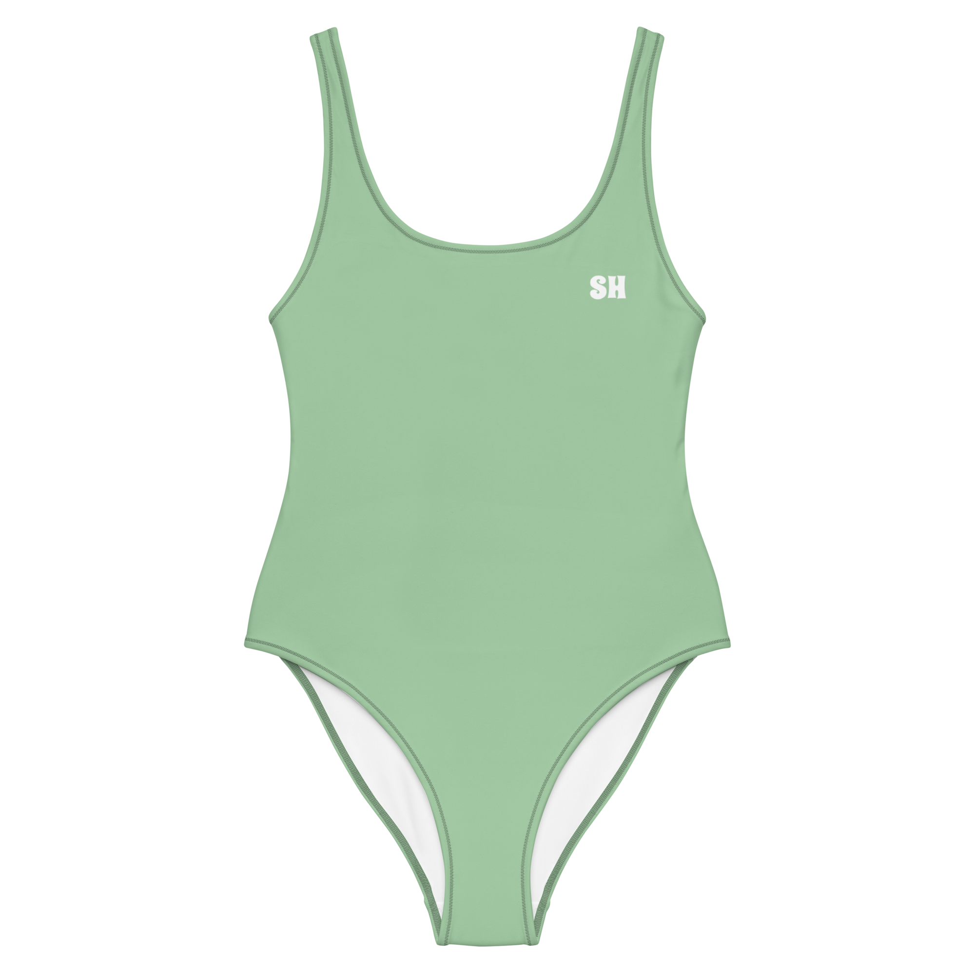 One-Piece Swimsuit - Palm Green