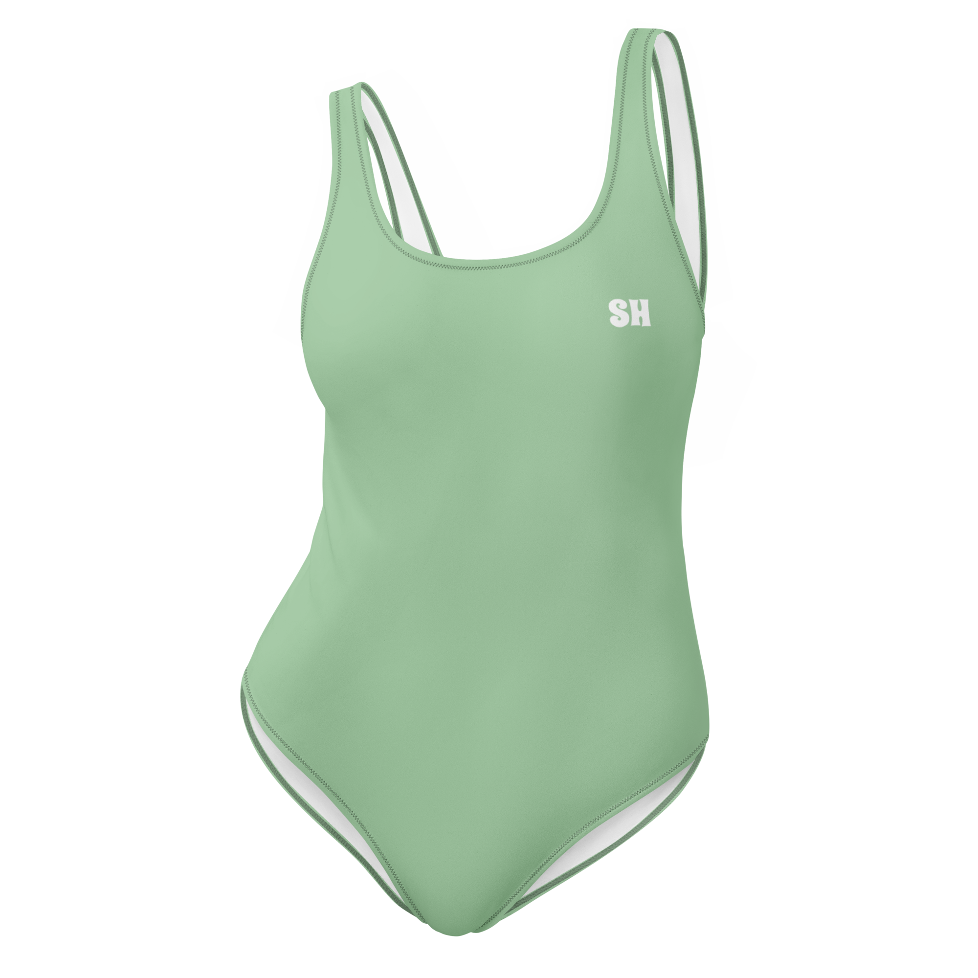 One-Piece Swimsuit - Palm Green