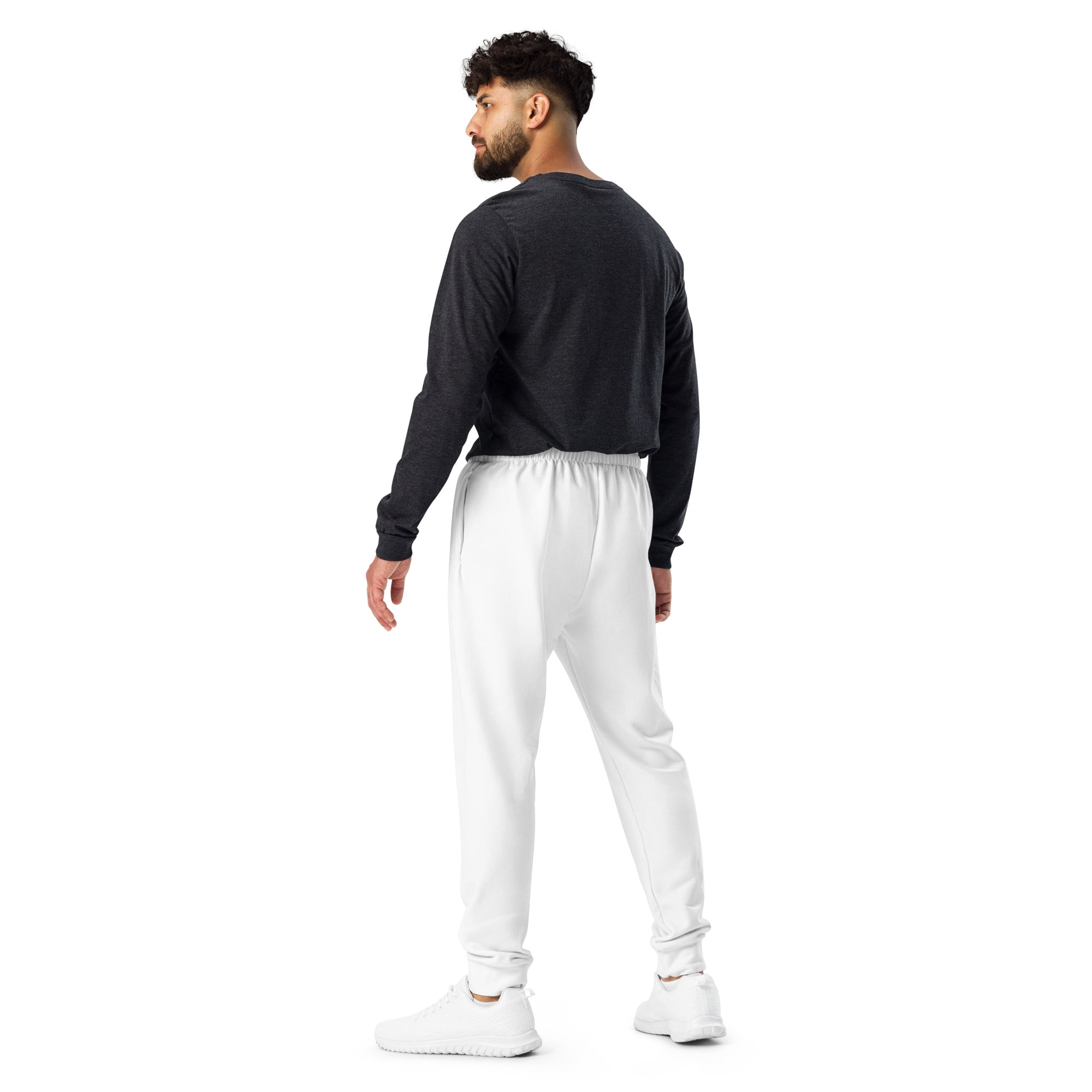 Men's Joggers - Seashell White