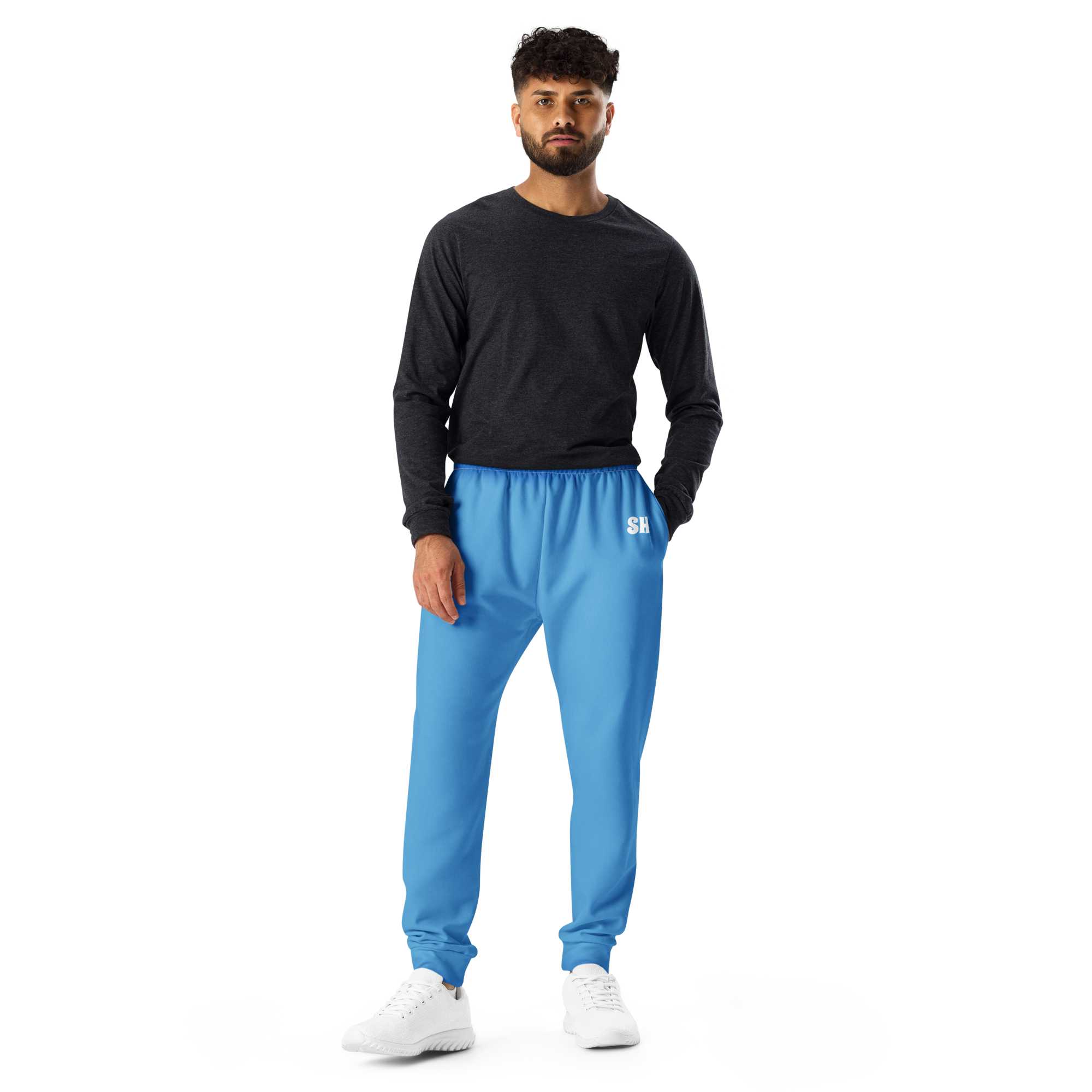 Men's Joggers - Ocean Blue