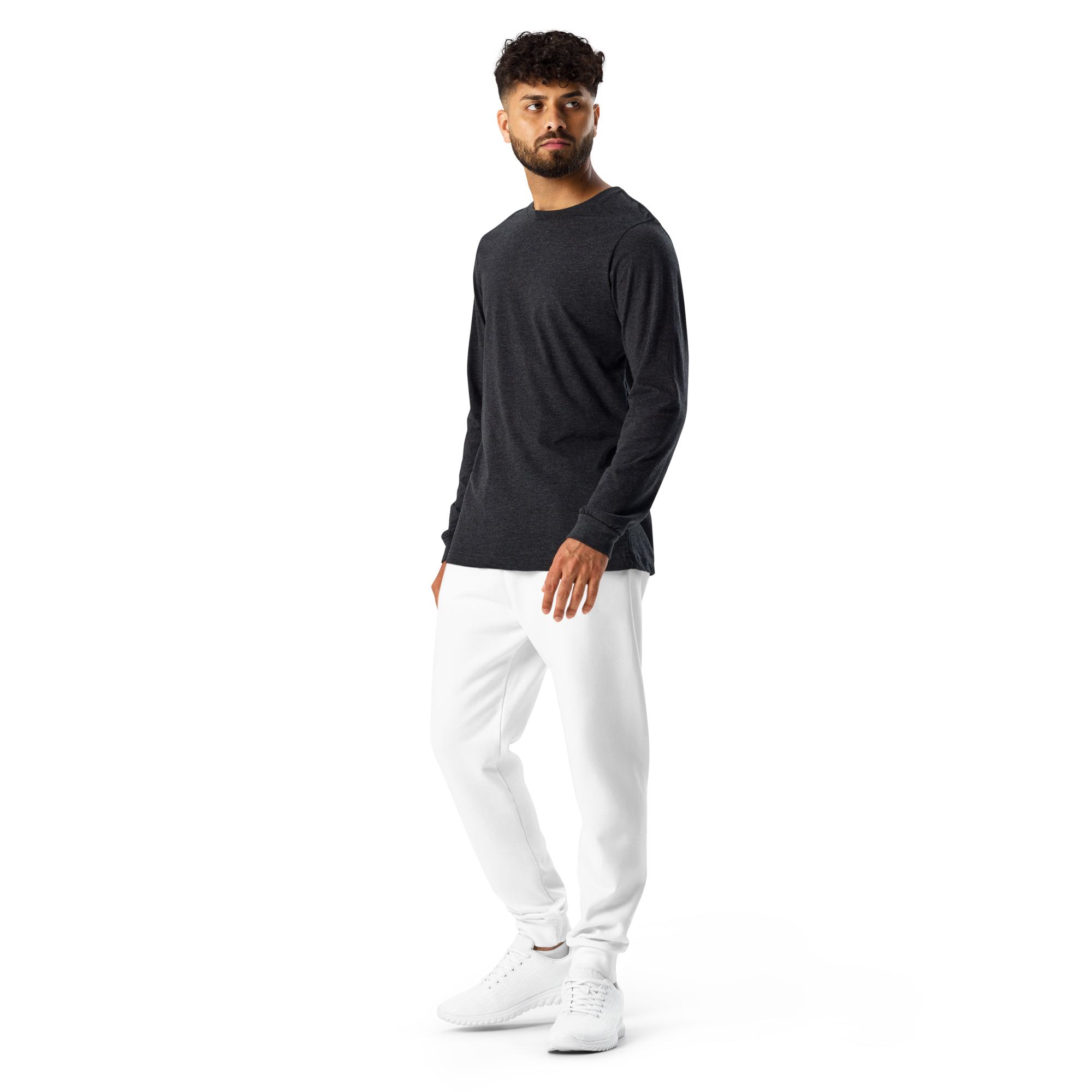 Men's Joggers - Seashell White