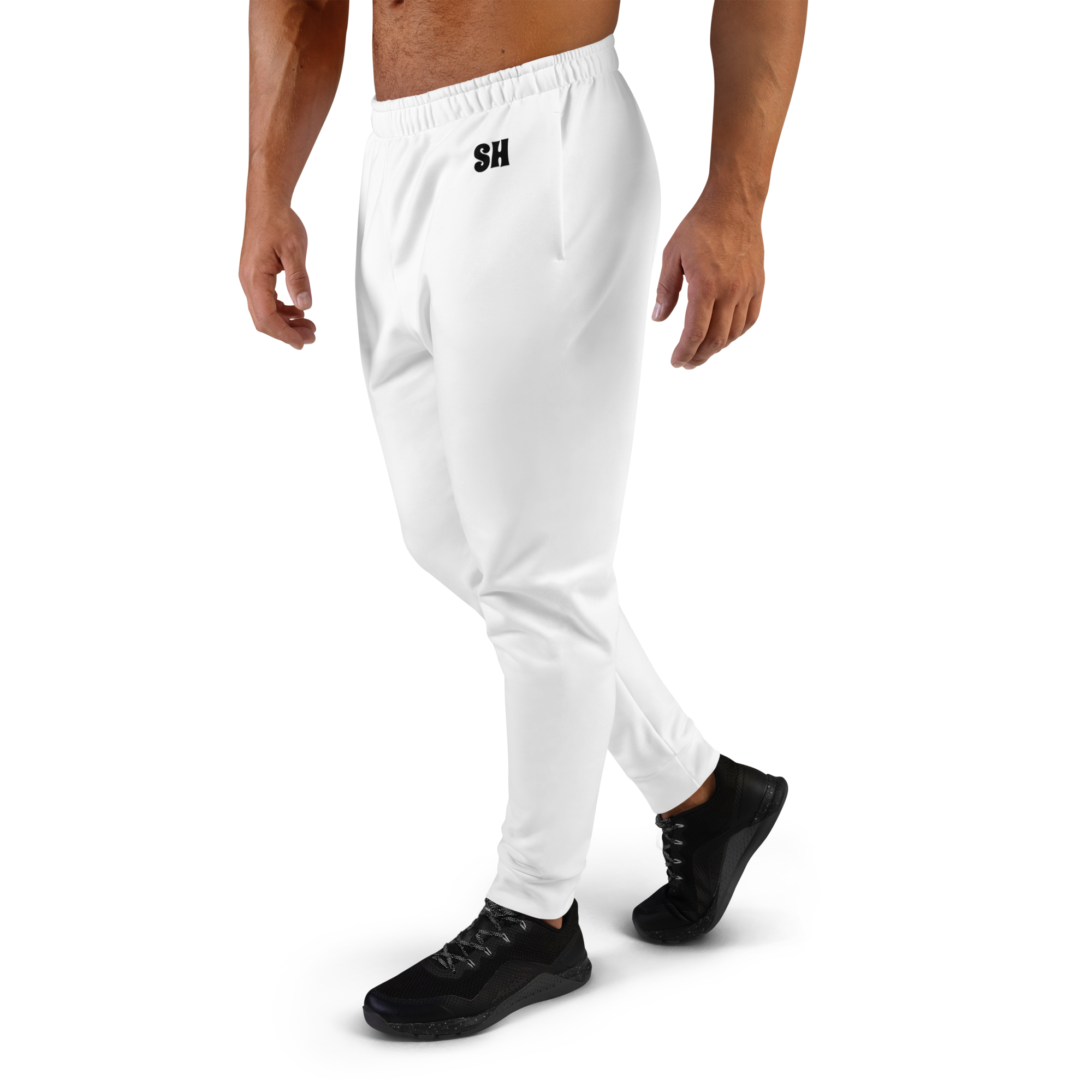 Men's Joggers - Seashell White