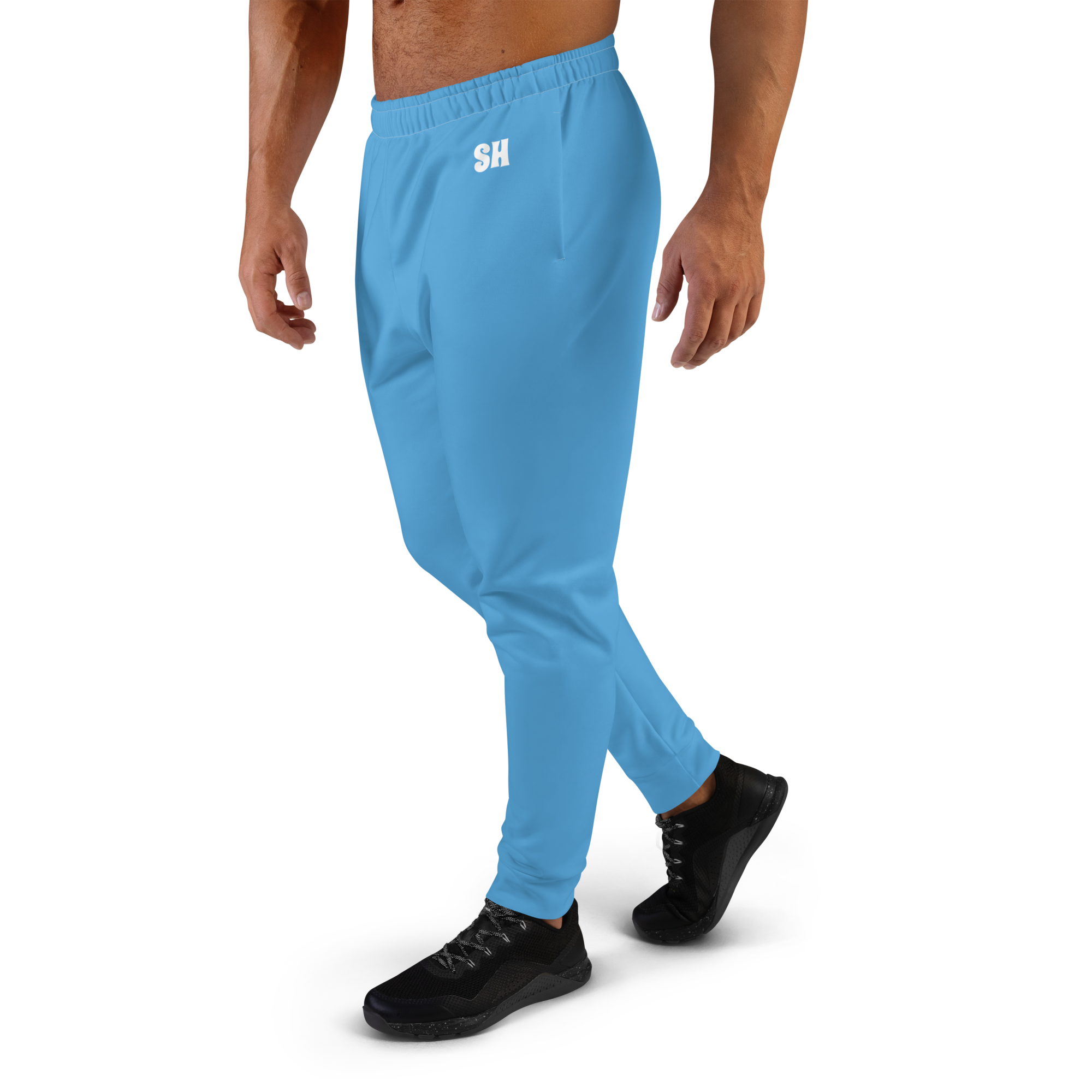 Men's Joggers - Ocean Blue