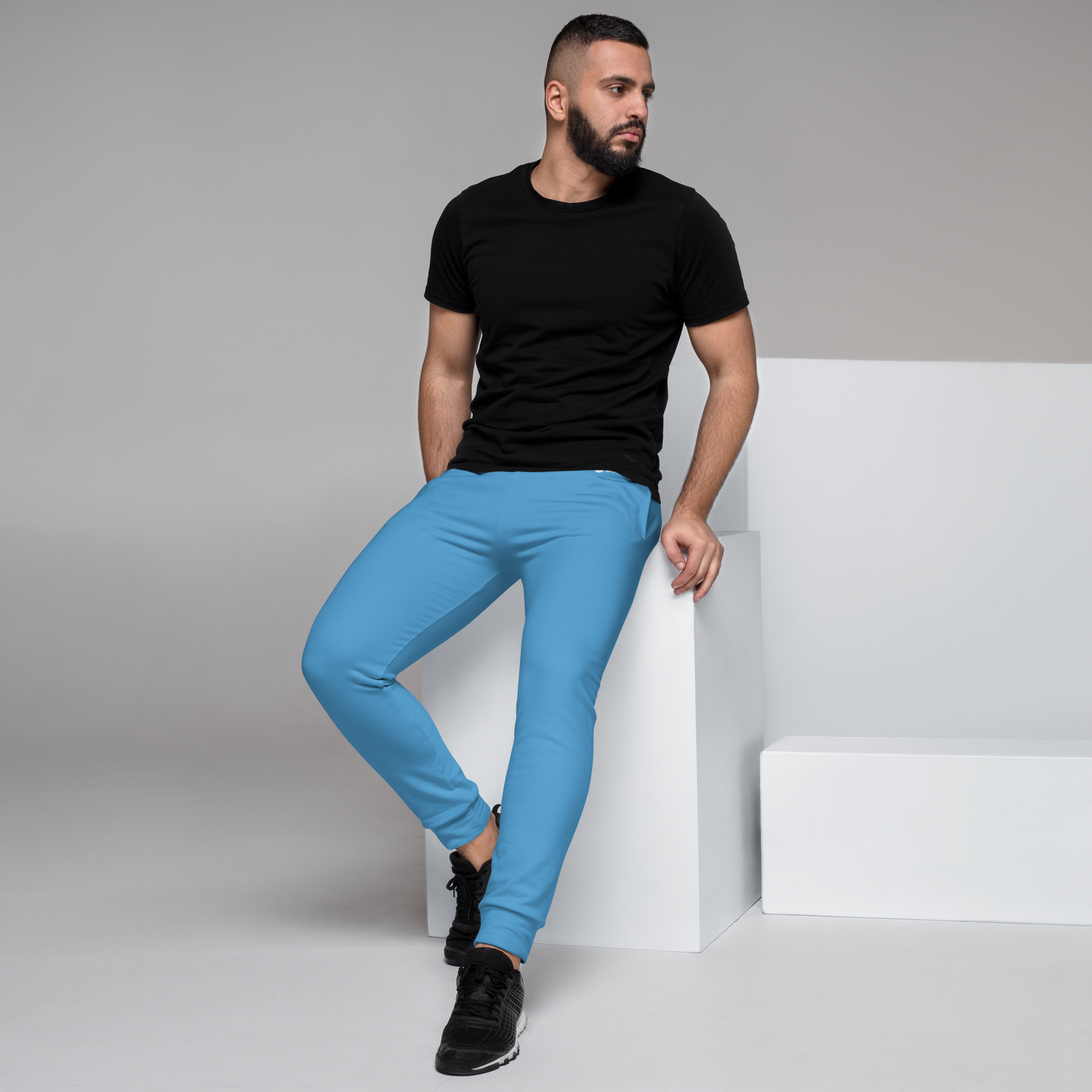 Men's Joggers - Ocean Blue