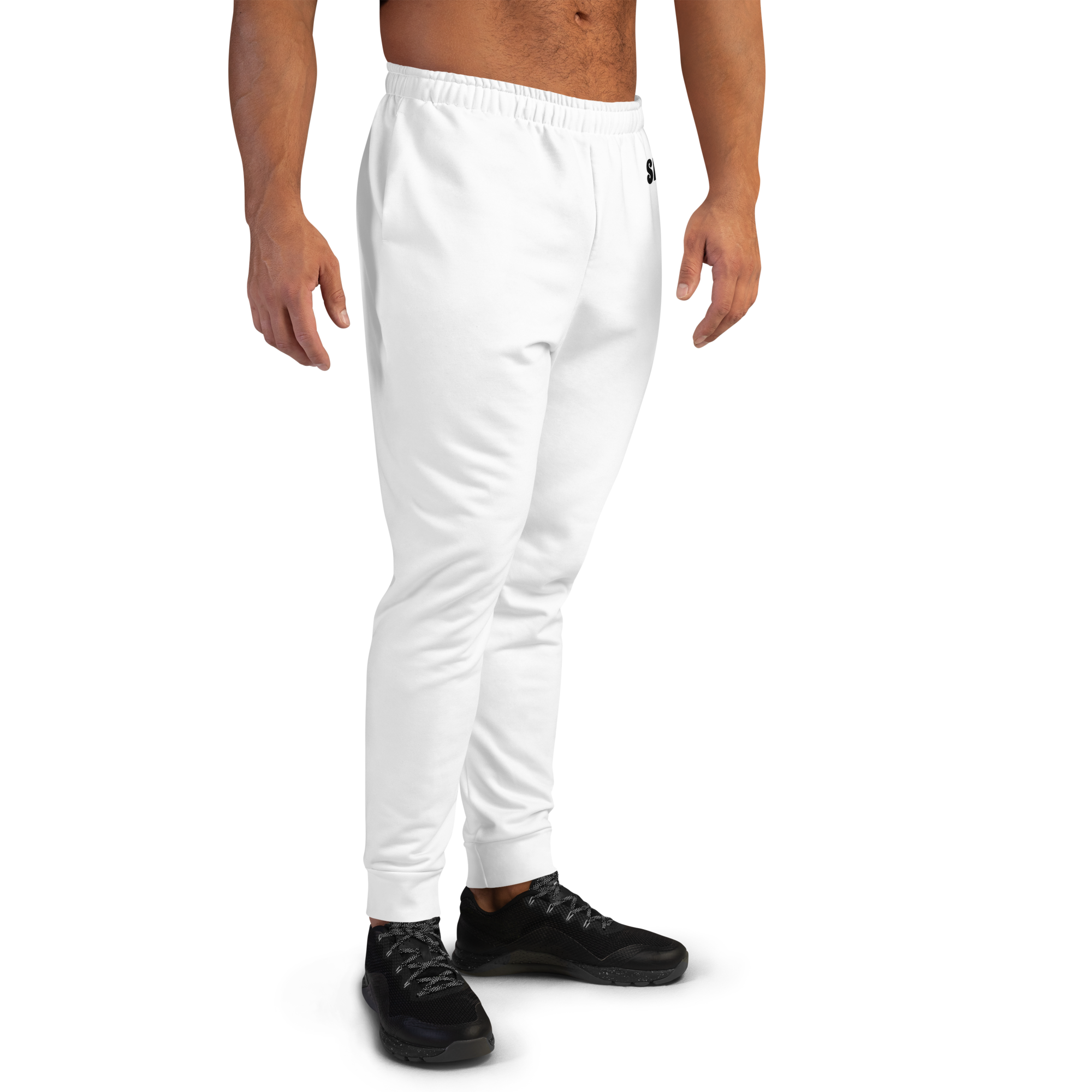 Men's Joggers - Seashell White