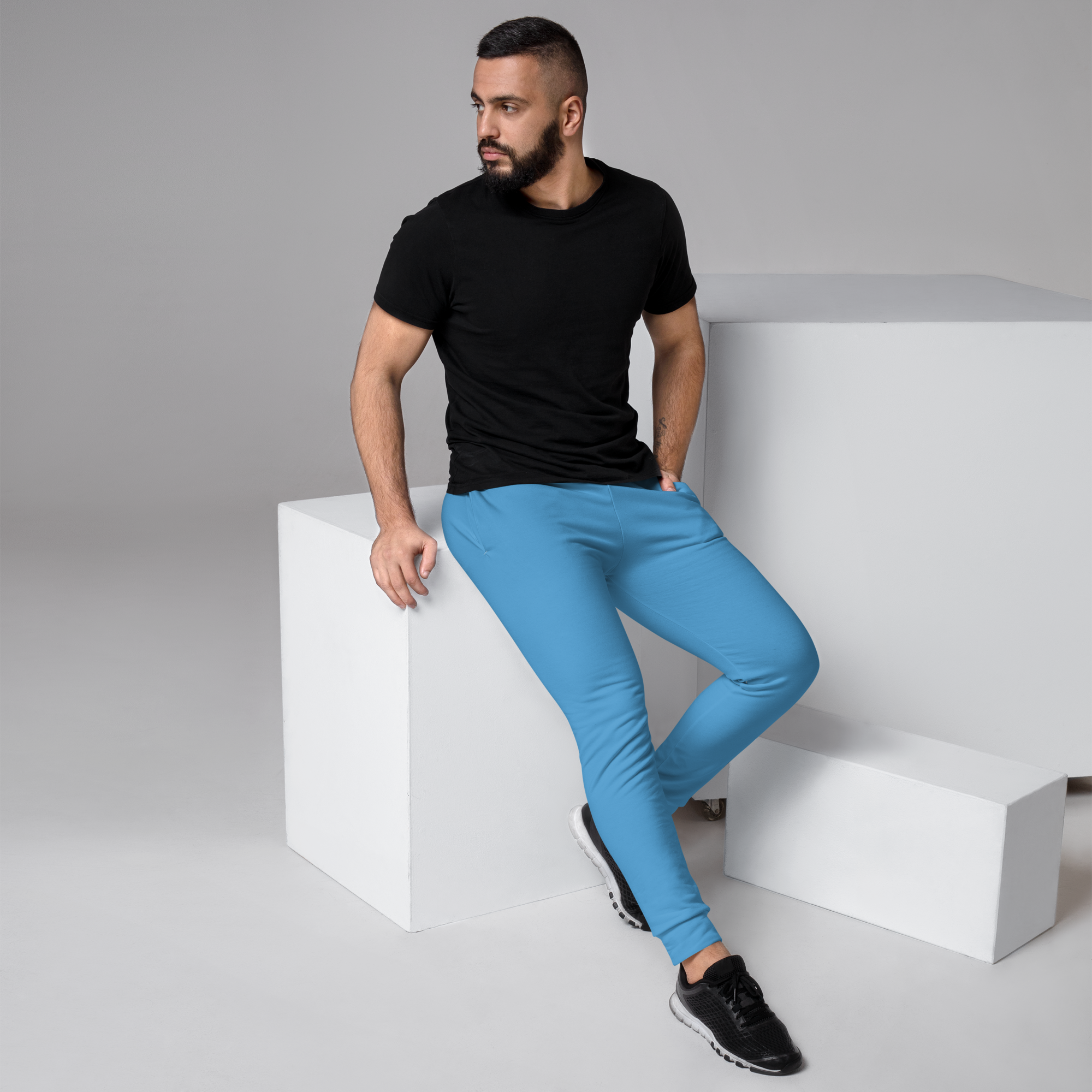 Men's Joggers - Ocean Blue