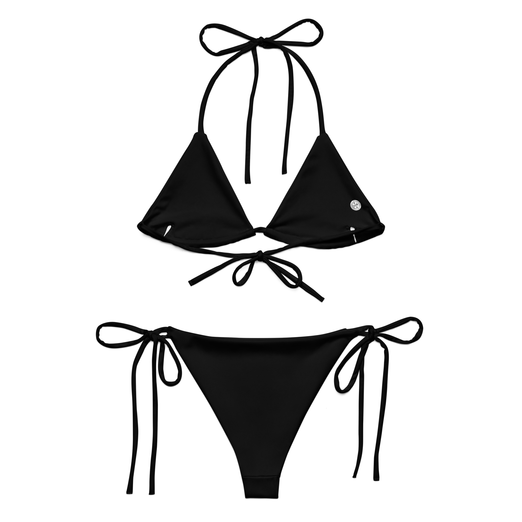 String Bikini - Harbor Black