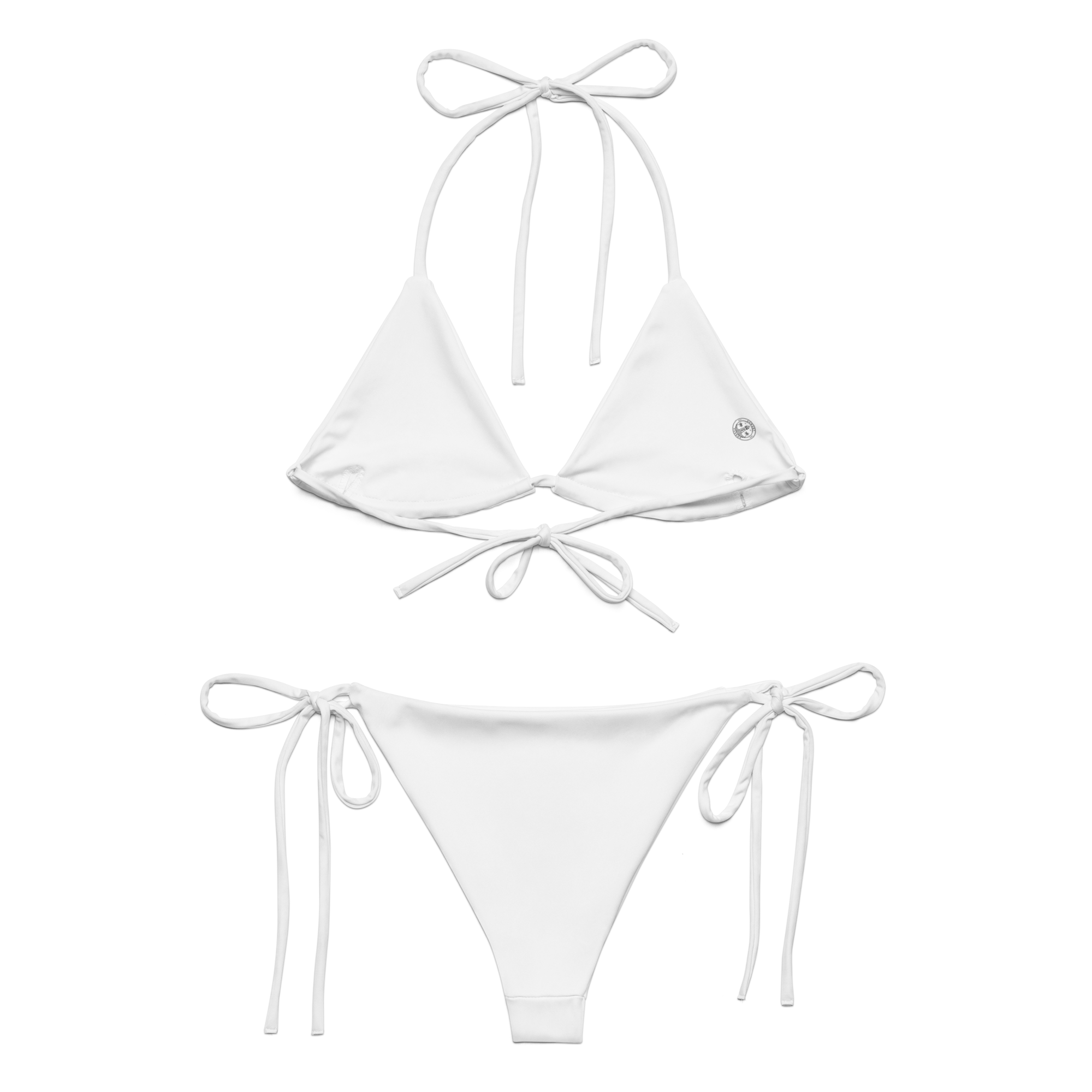 String Bikini - Seashell White