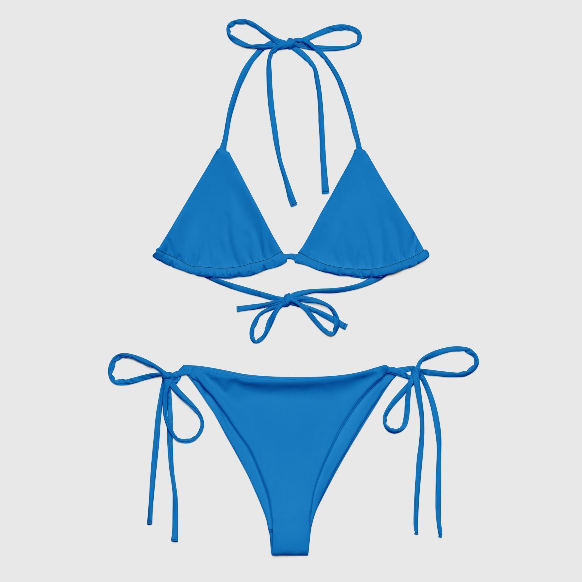 String Bikini - Blue