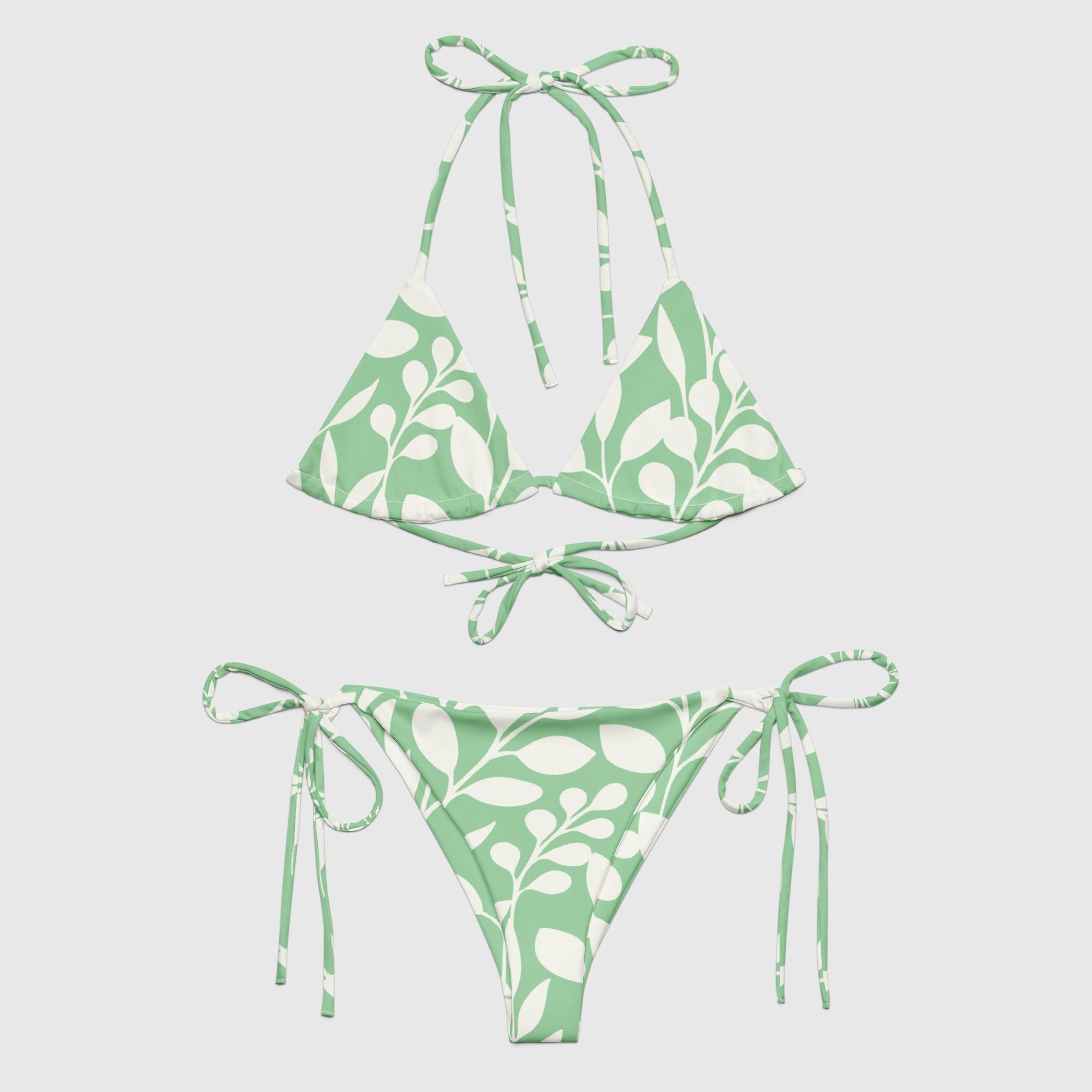 Recycelter String-Bikini