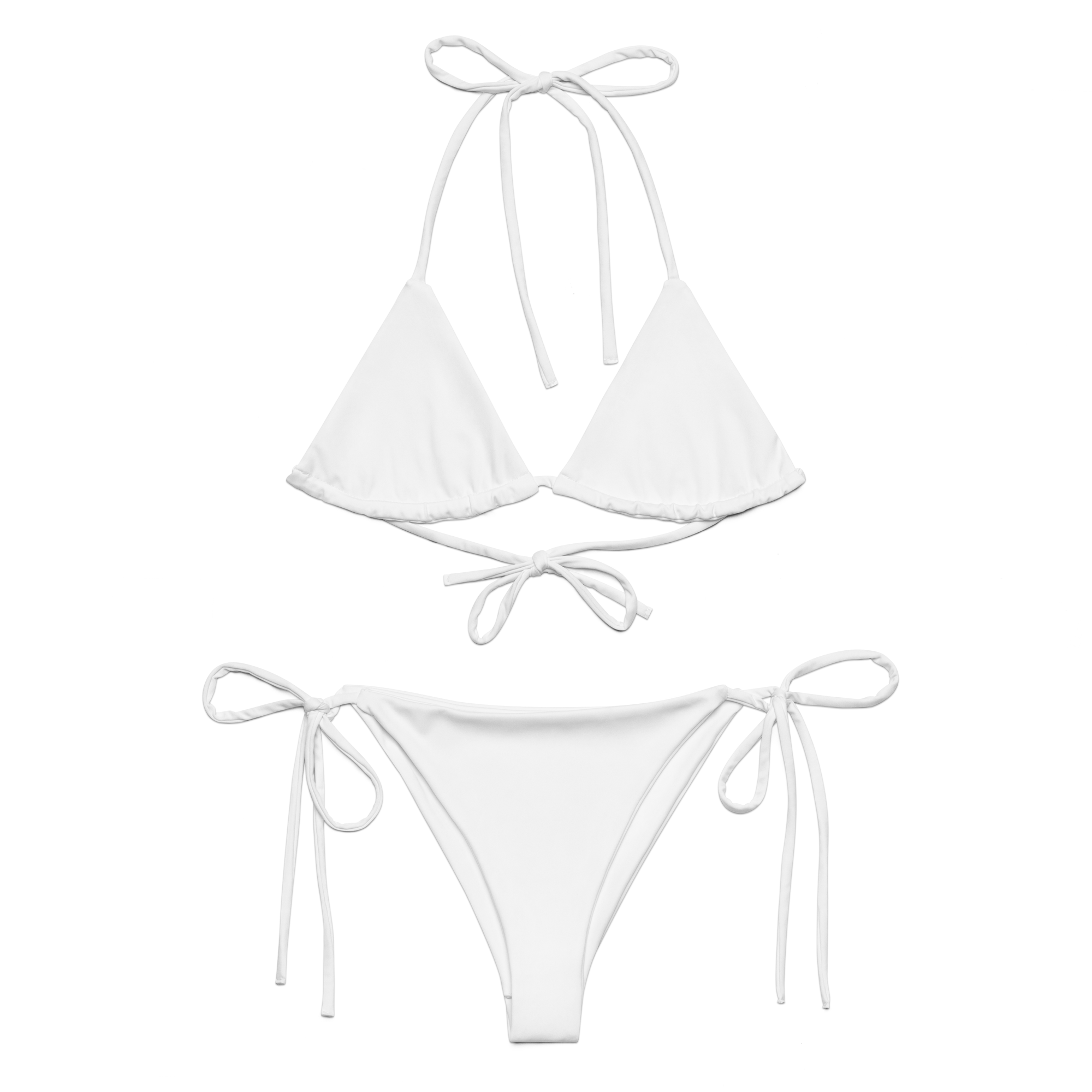 String Bikini - Seashell White