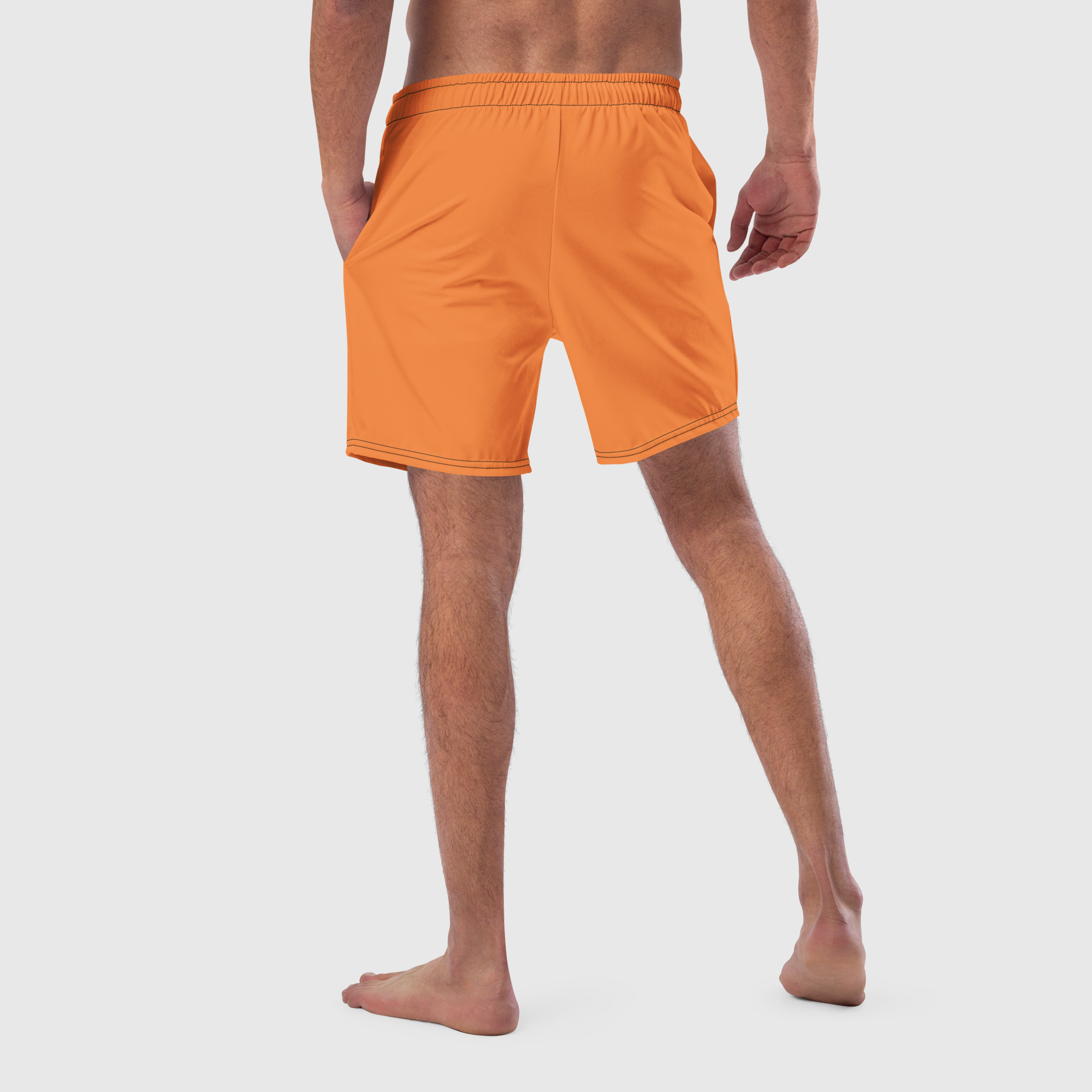 Men's swim trunks - Orange