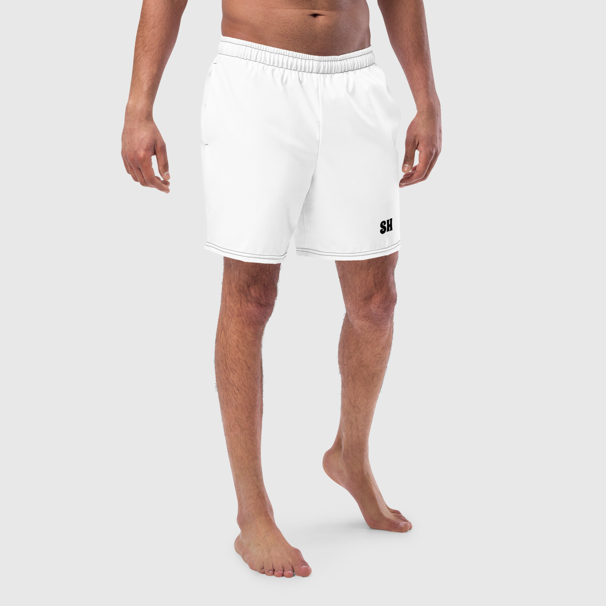 Men's swim trunks - White