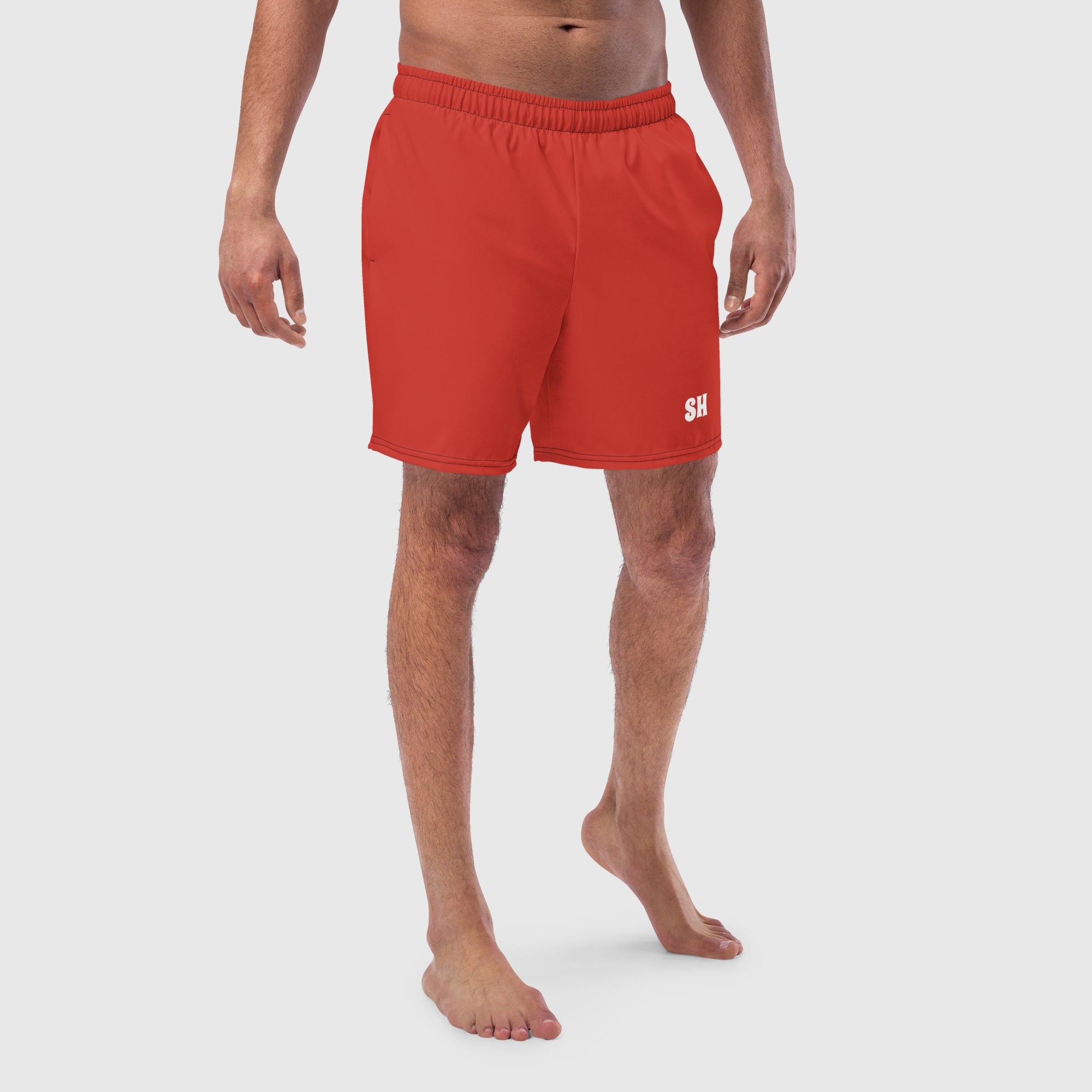 Men's swim trunks - Red