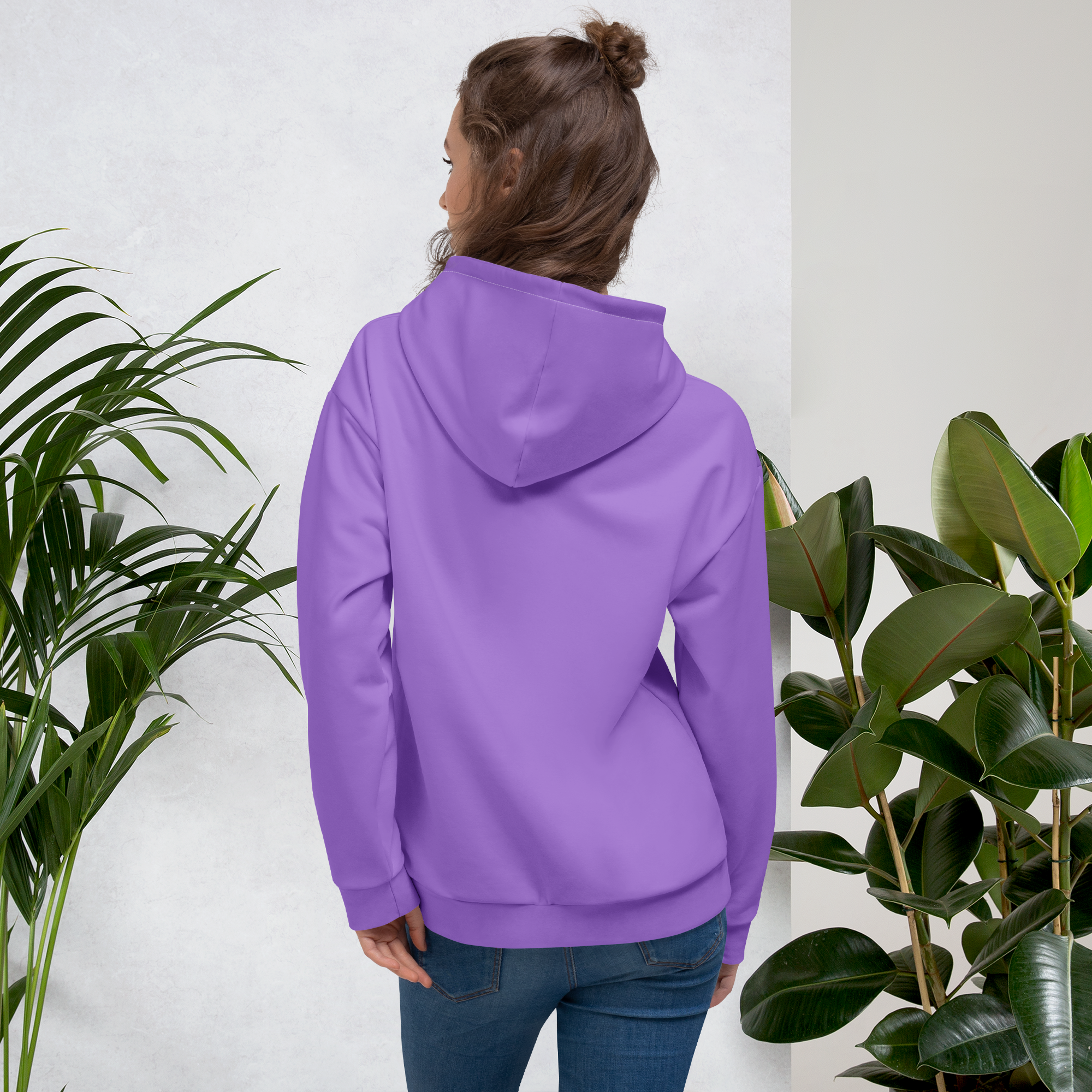 Unisex Kapuzenpullover - Küstenlila