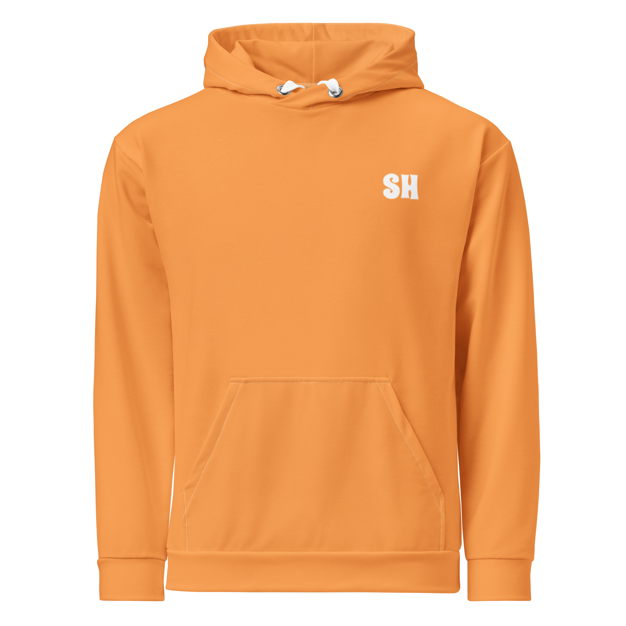 Mens Hoodie - Coastal Orange