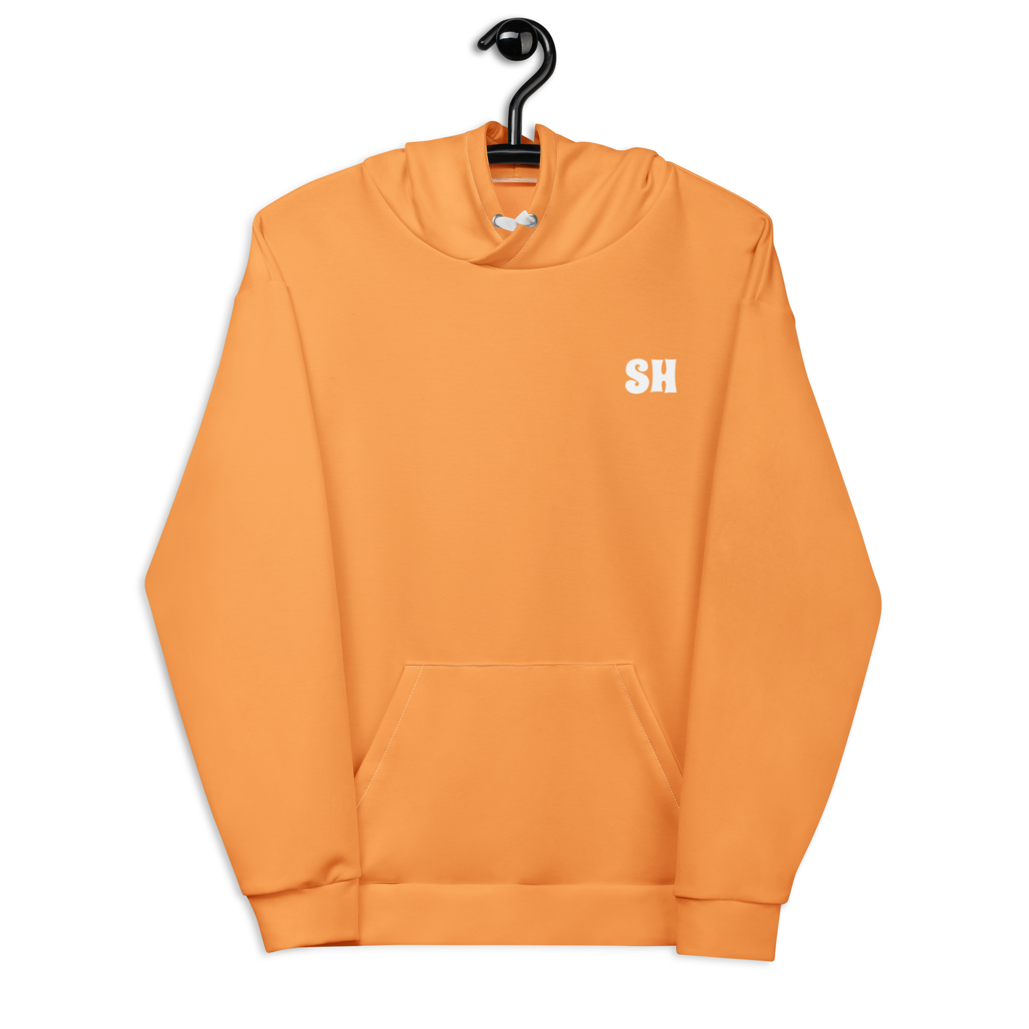 Mens Hoodie - Coastal Orange