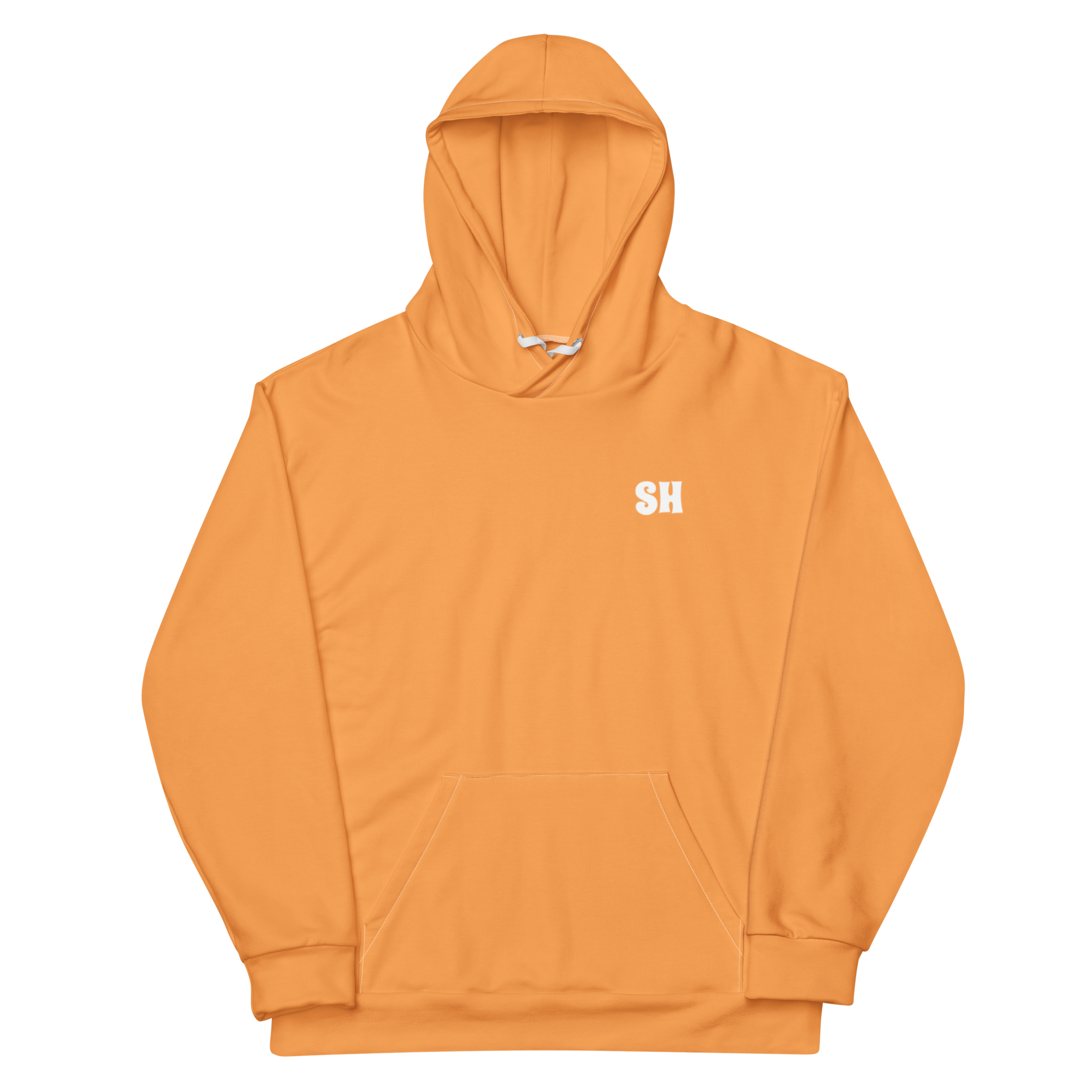 Mens Hoodie - Coastal Orange