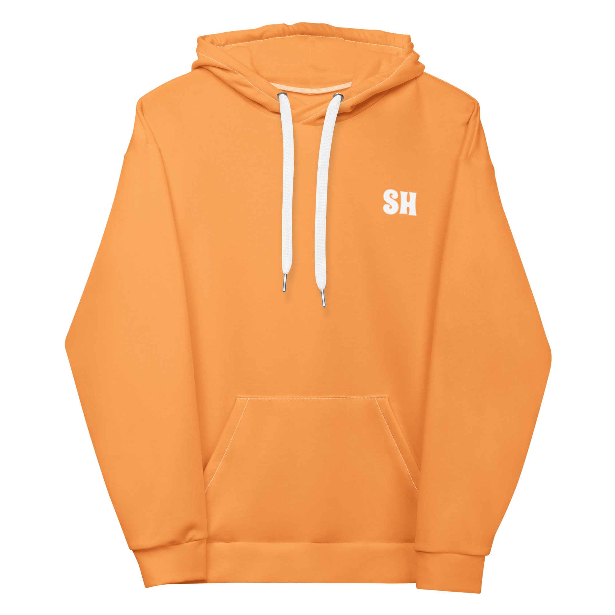 Mens Hoodie - Coastal Orange