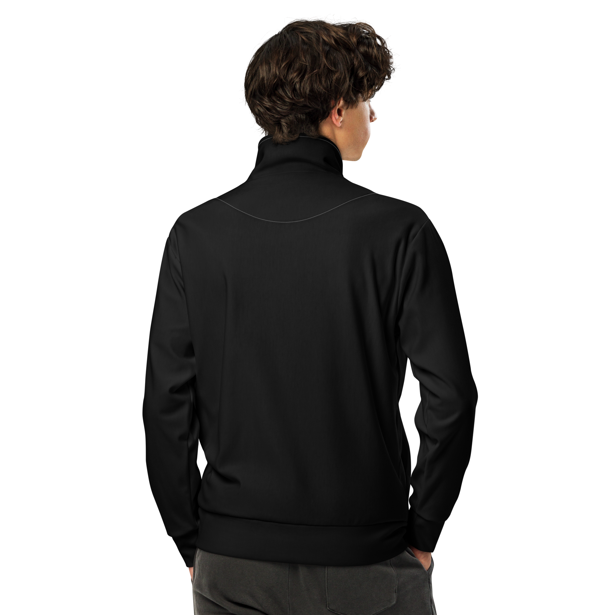 Mens track jacket - Harbor Black