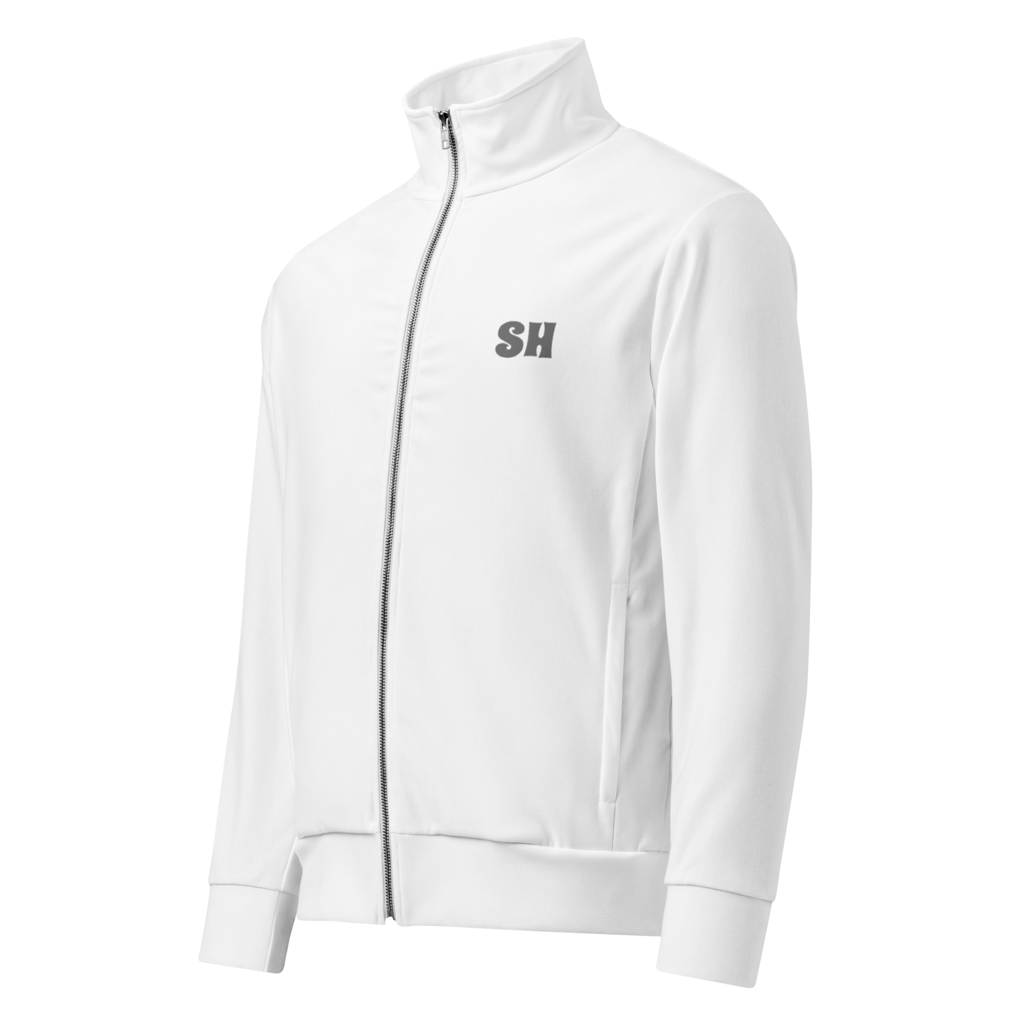 Womens track jacket - Seashell White