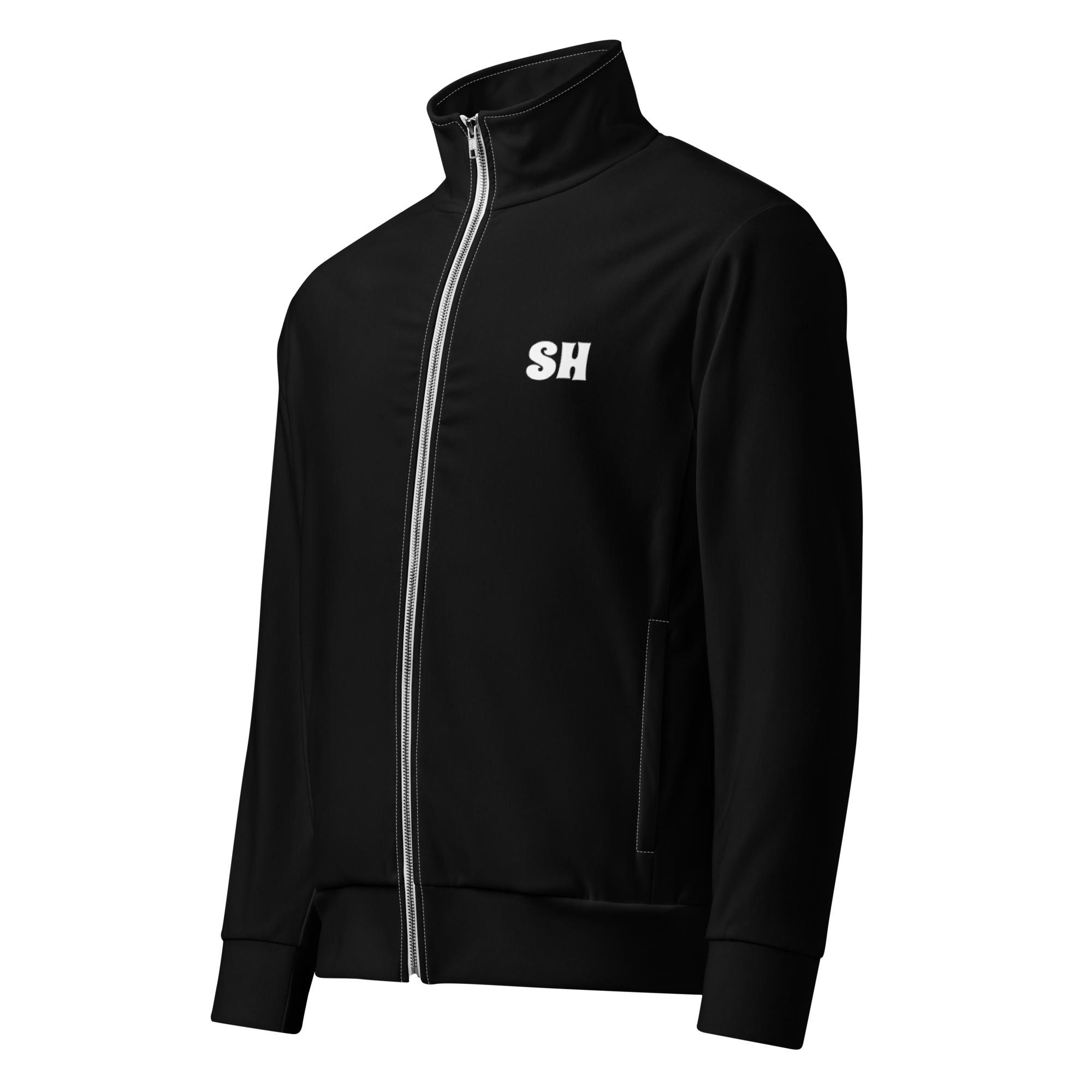 Mens track jacket - Harbor Black