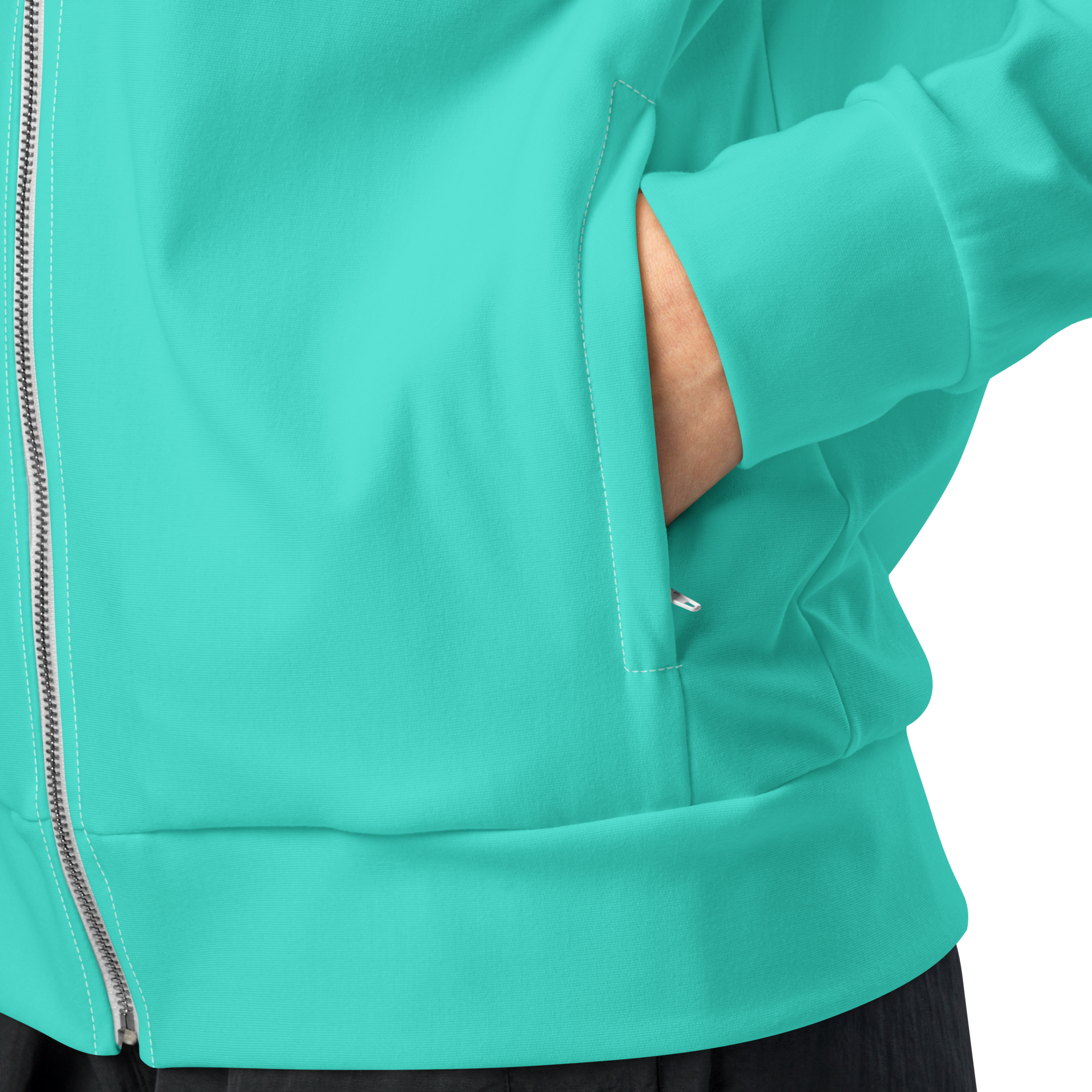 Womens track jacket - Lagoon Turquoise