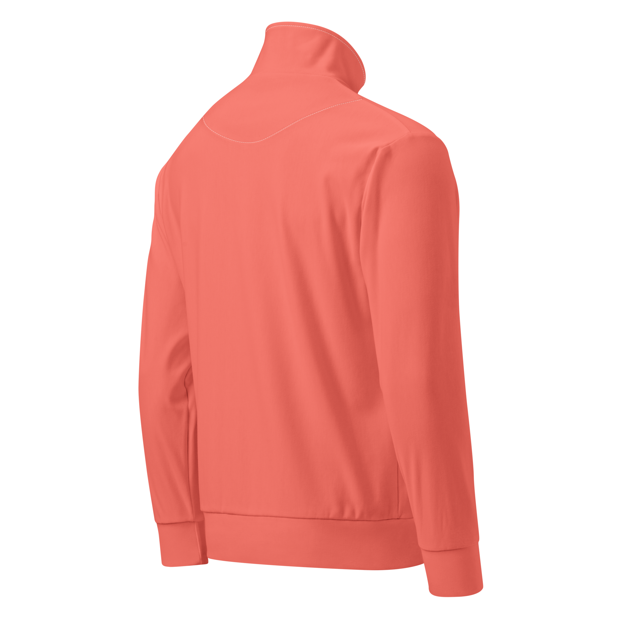 Mens track jacket - Coral Red