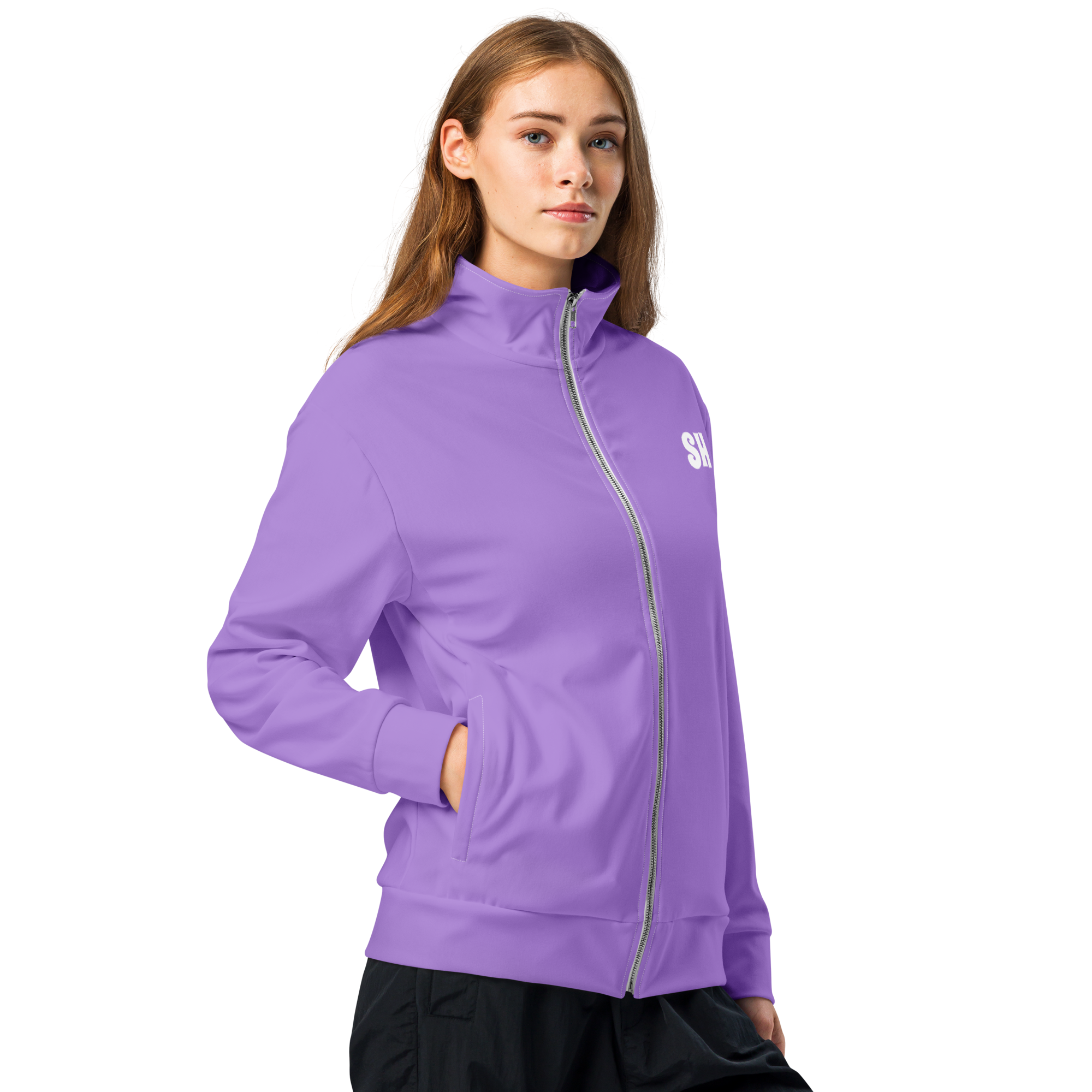 Womens track jacket - Coastal Purple