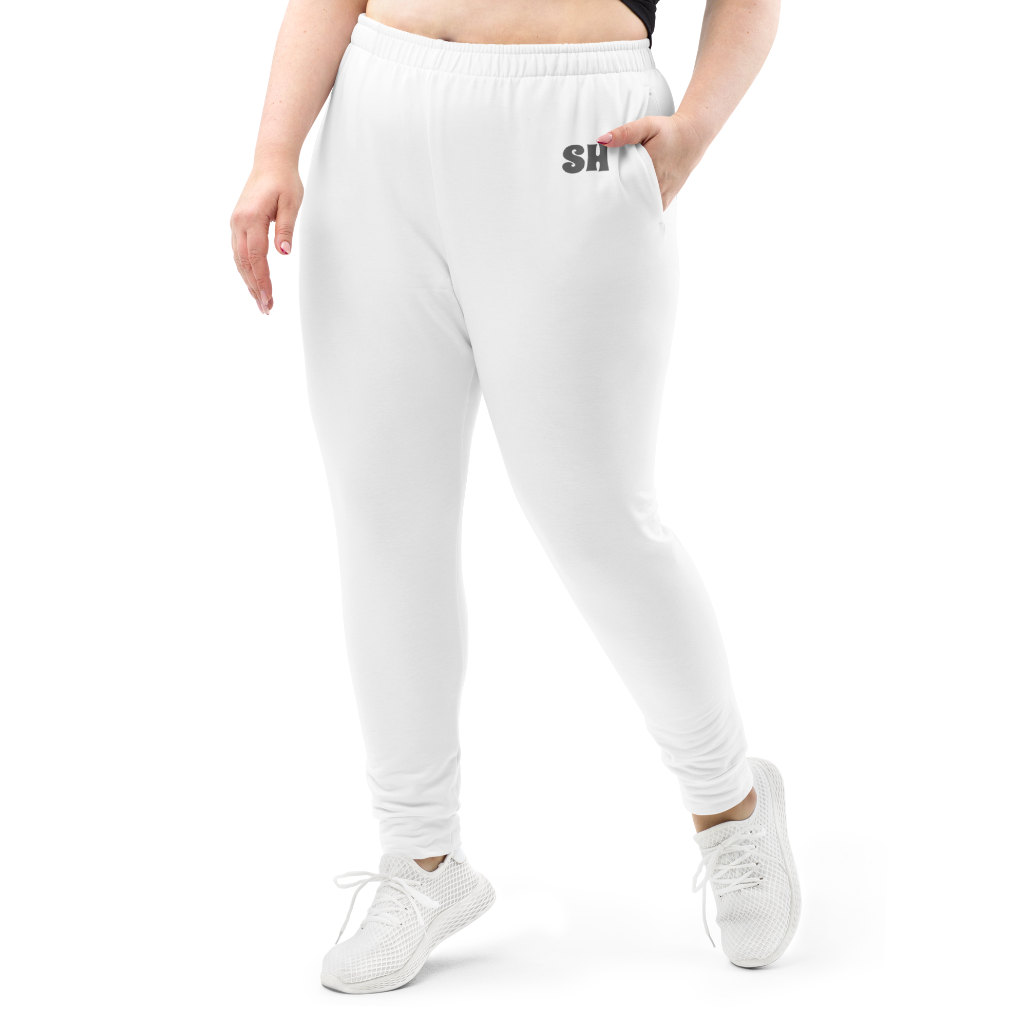 Women's Joggers - Seashell White