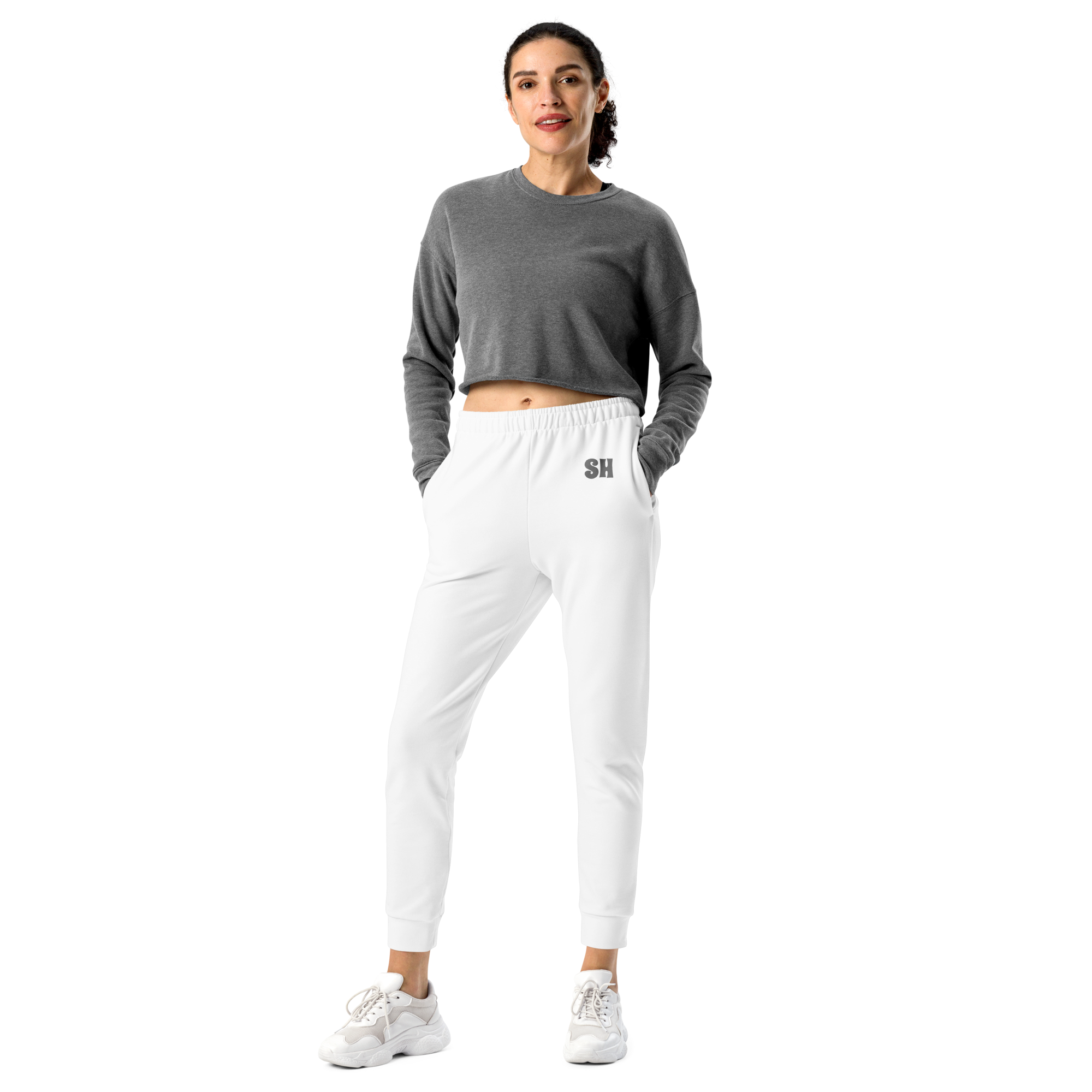 Women's Joggers - Seashell White