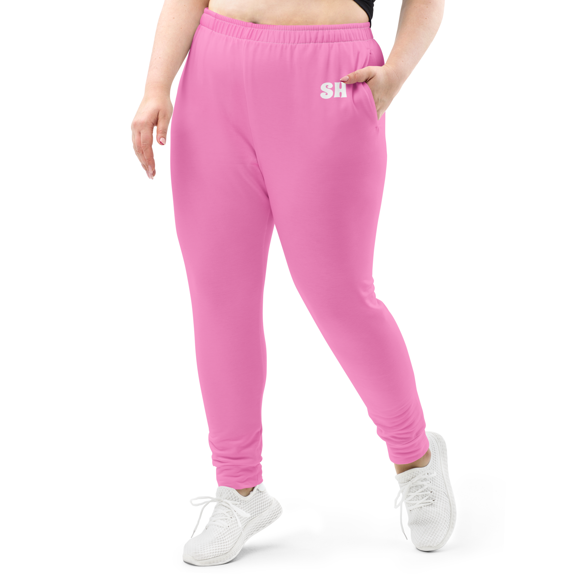 Women's Joggers - Tropical Pink