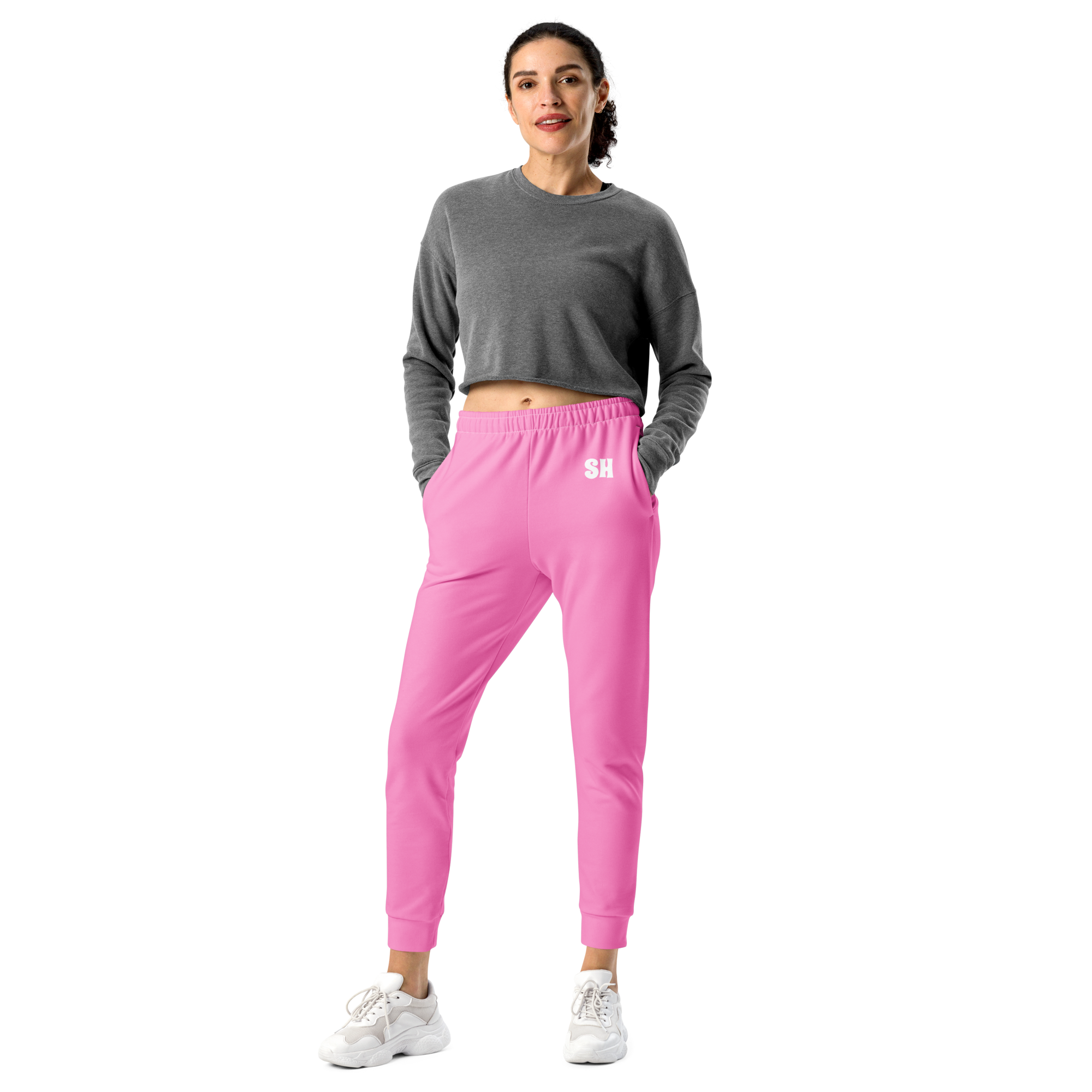 Women's Joggers - Tropical Pink