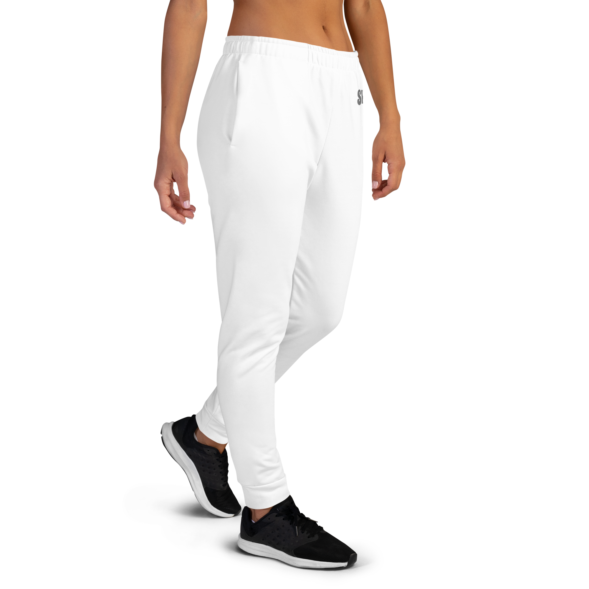 Women's Joggers - Seashell White