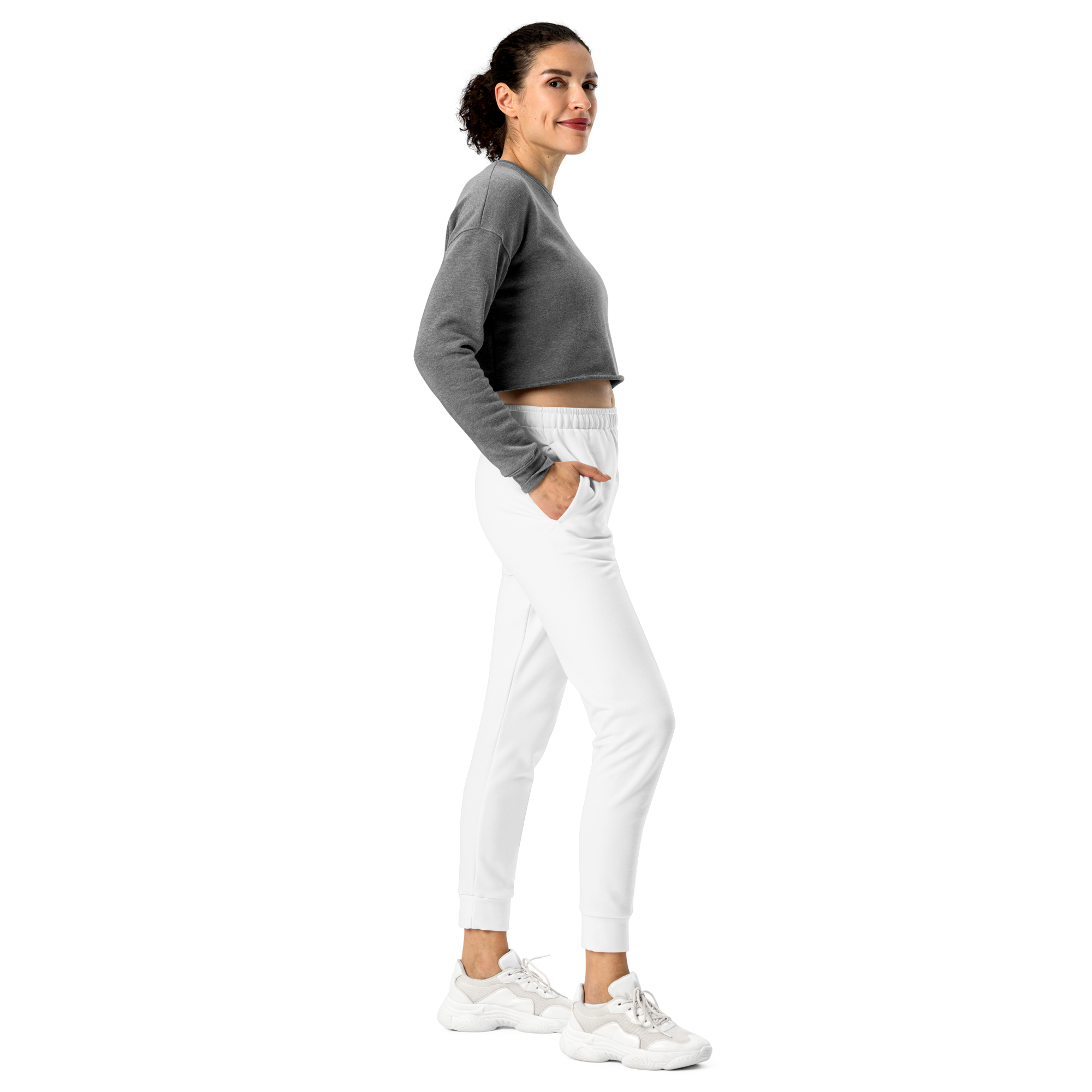 Women's Joggers - Seashell White