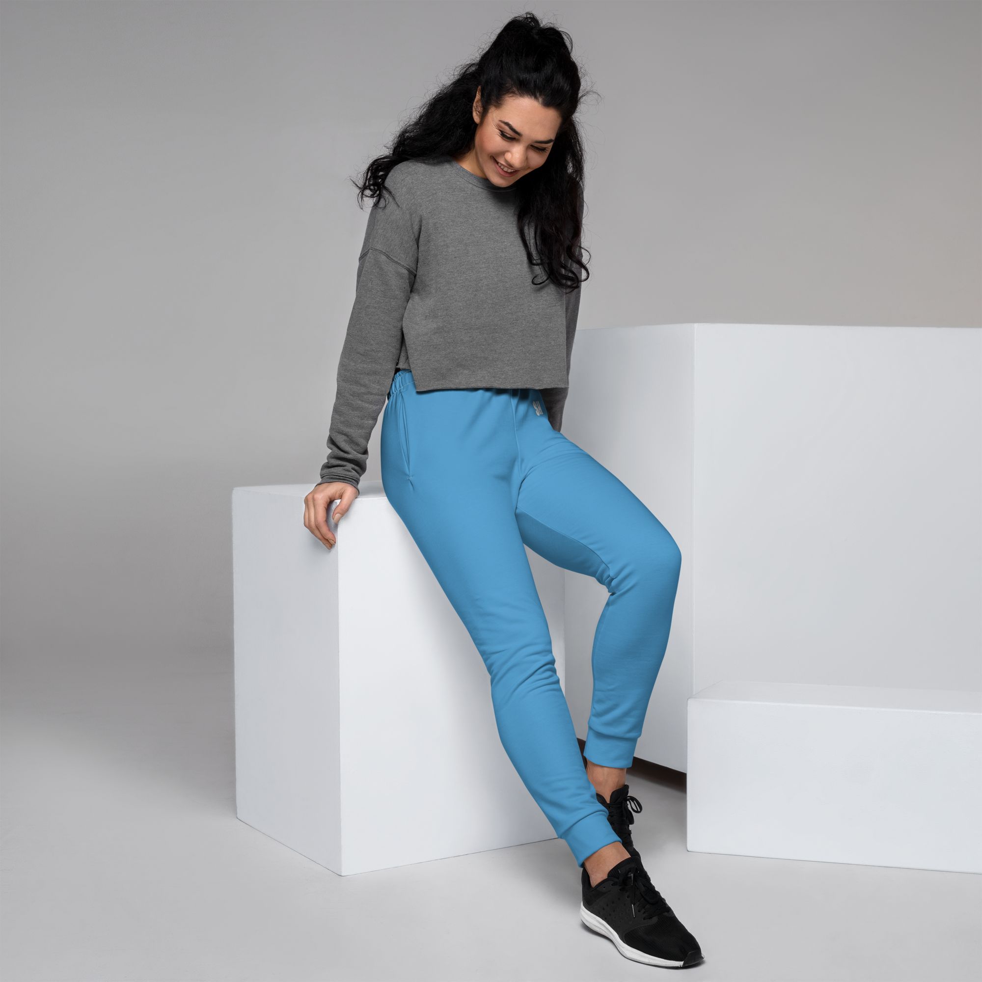 Women's Joggers - Ocean Blue