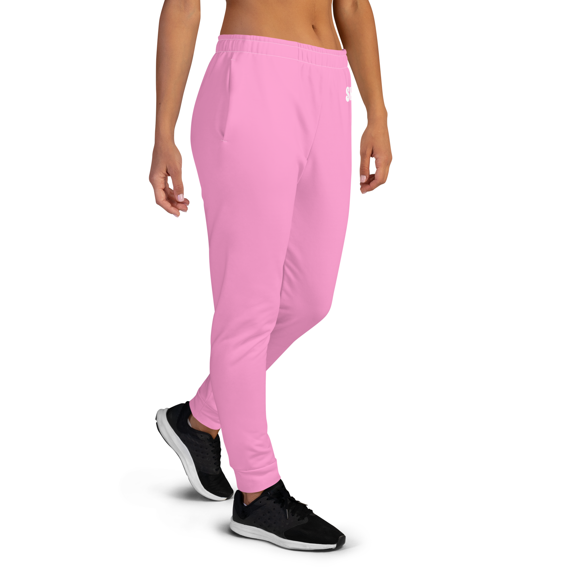 Women's Joggers - Tropical Pink