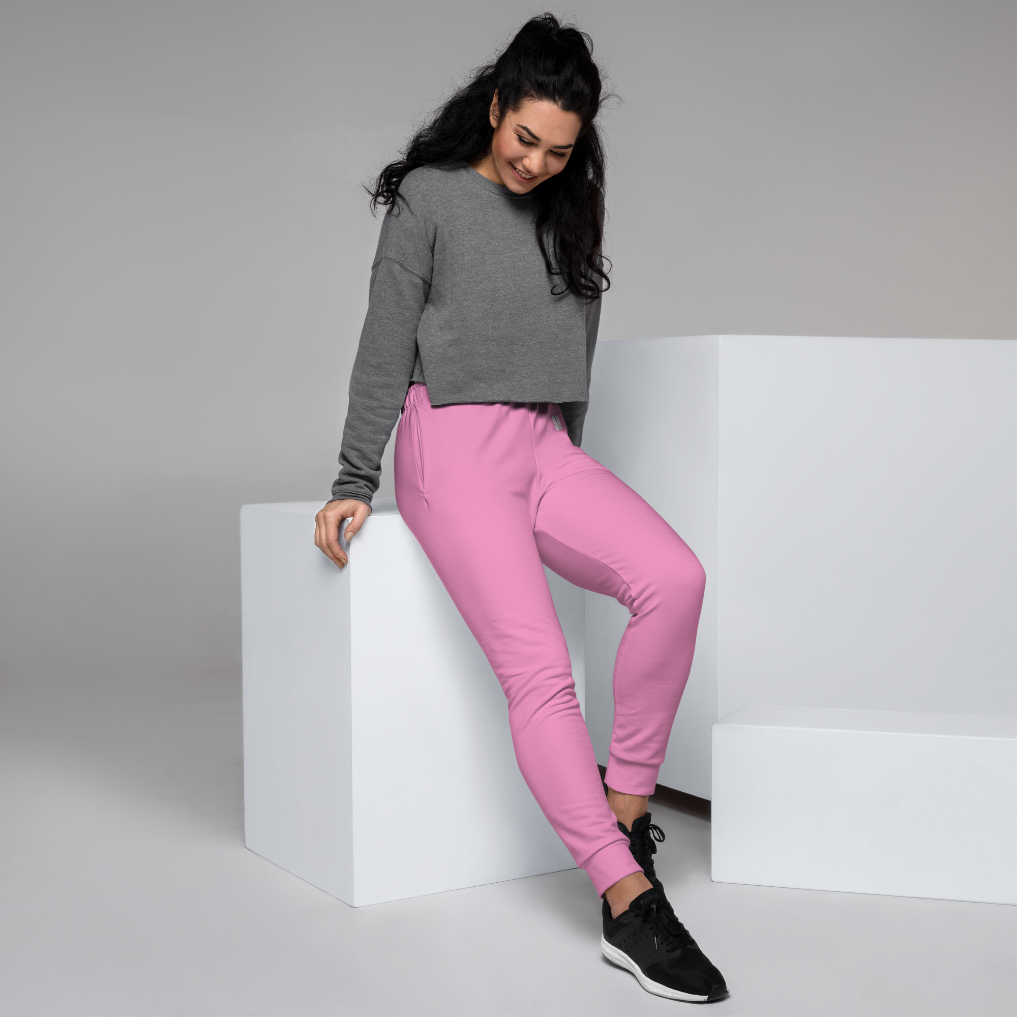 Women's Joggers - Tropical Pink