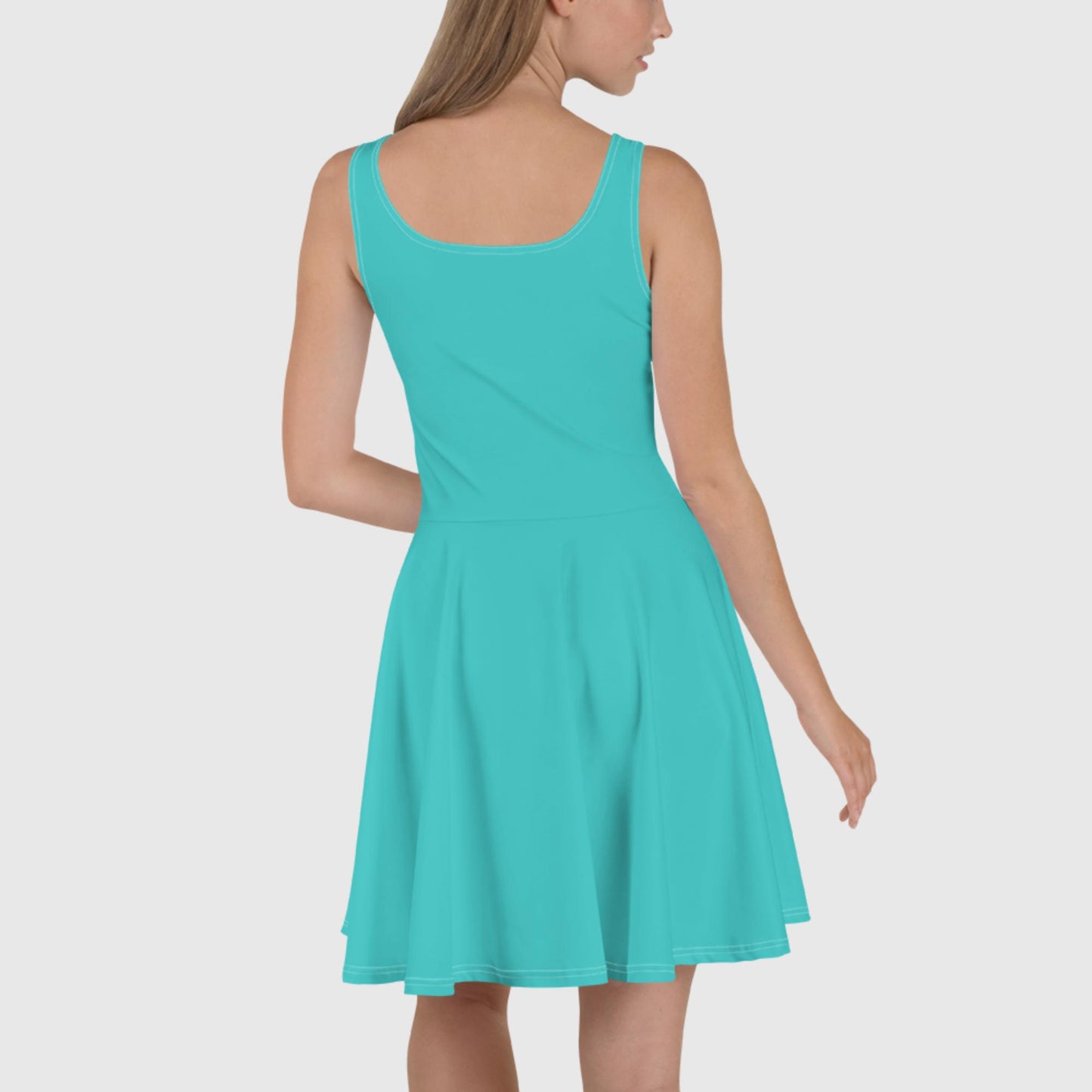 Skater Dress - Turquoise
