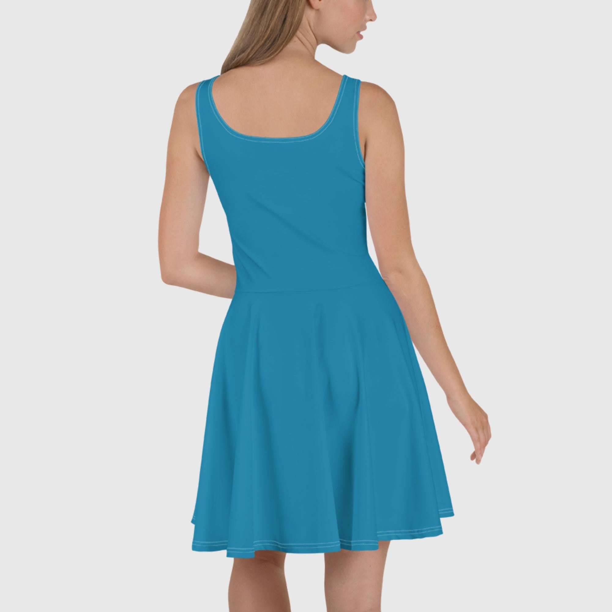 Skater Dress - Light Blue